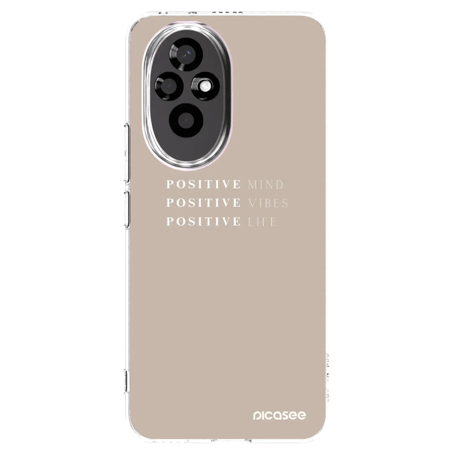 Silikonový průhledný obal pro Honor 200 Pro 5G - Positive Vibes