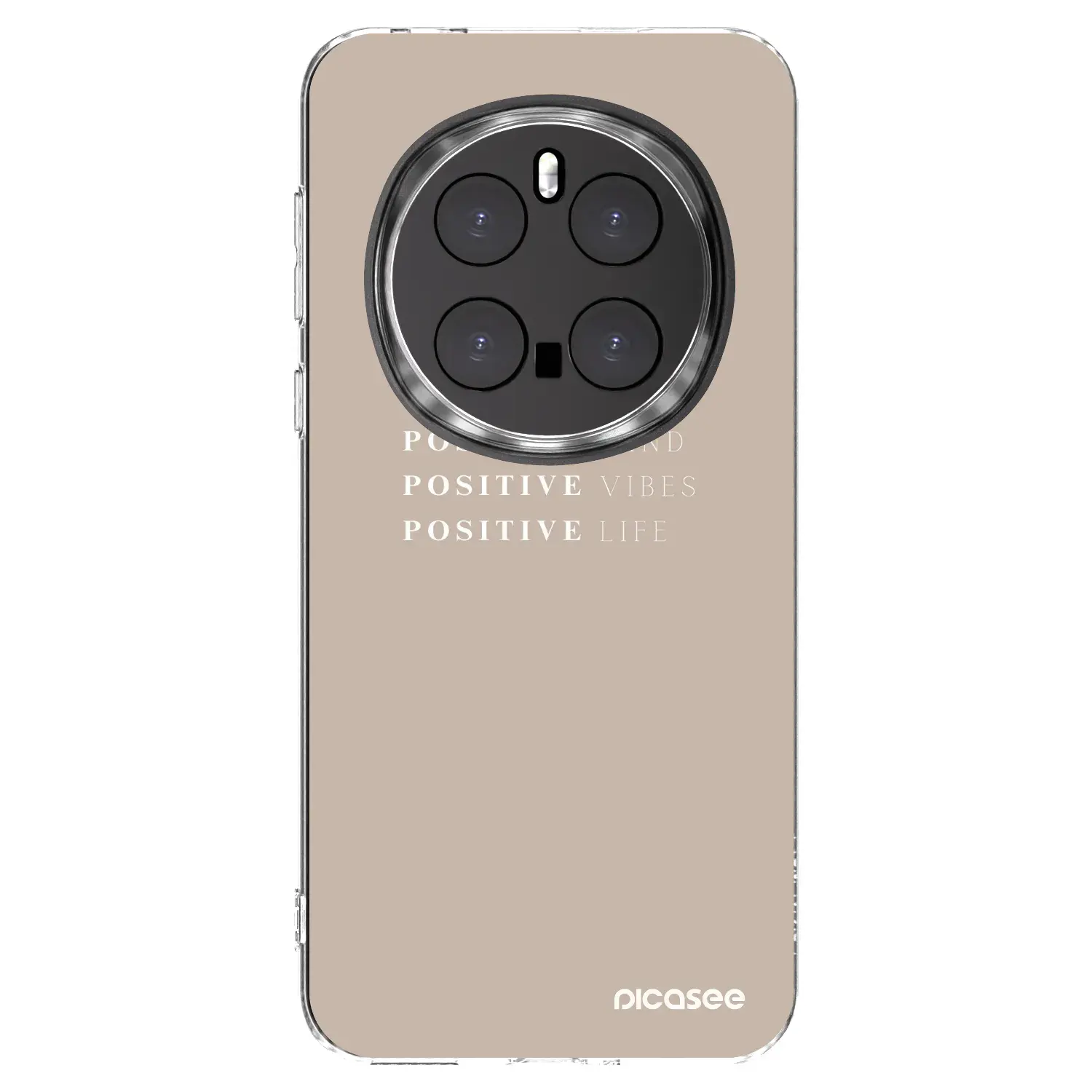 Silikonový průhledný obal pro Honor Magic7 Pro 5G - Positive Vibes