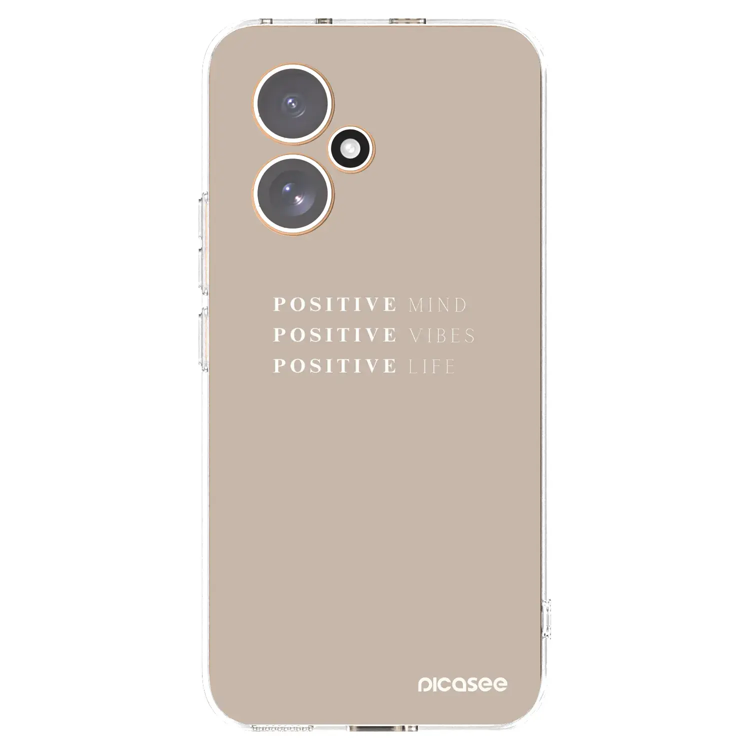 Silikonový průhledný obal pro Honor 400 5G - Positive Vibes