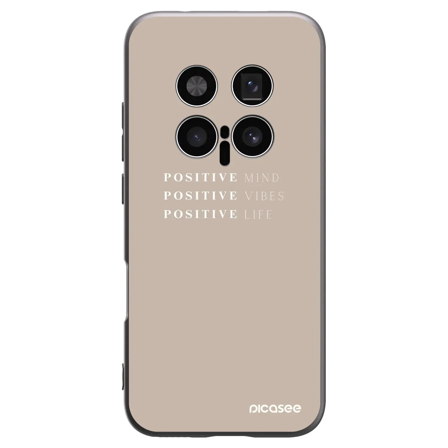 Silikonový černý obal pro Honor Magic8 Pro 5G - Positive Vibes