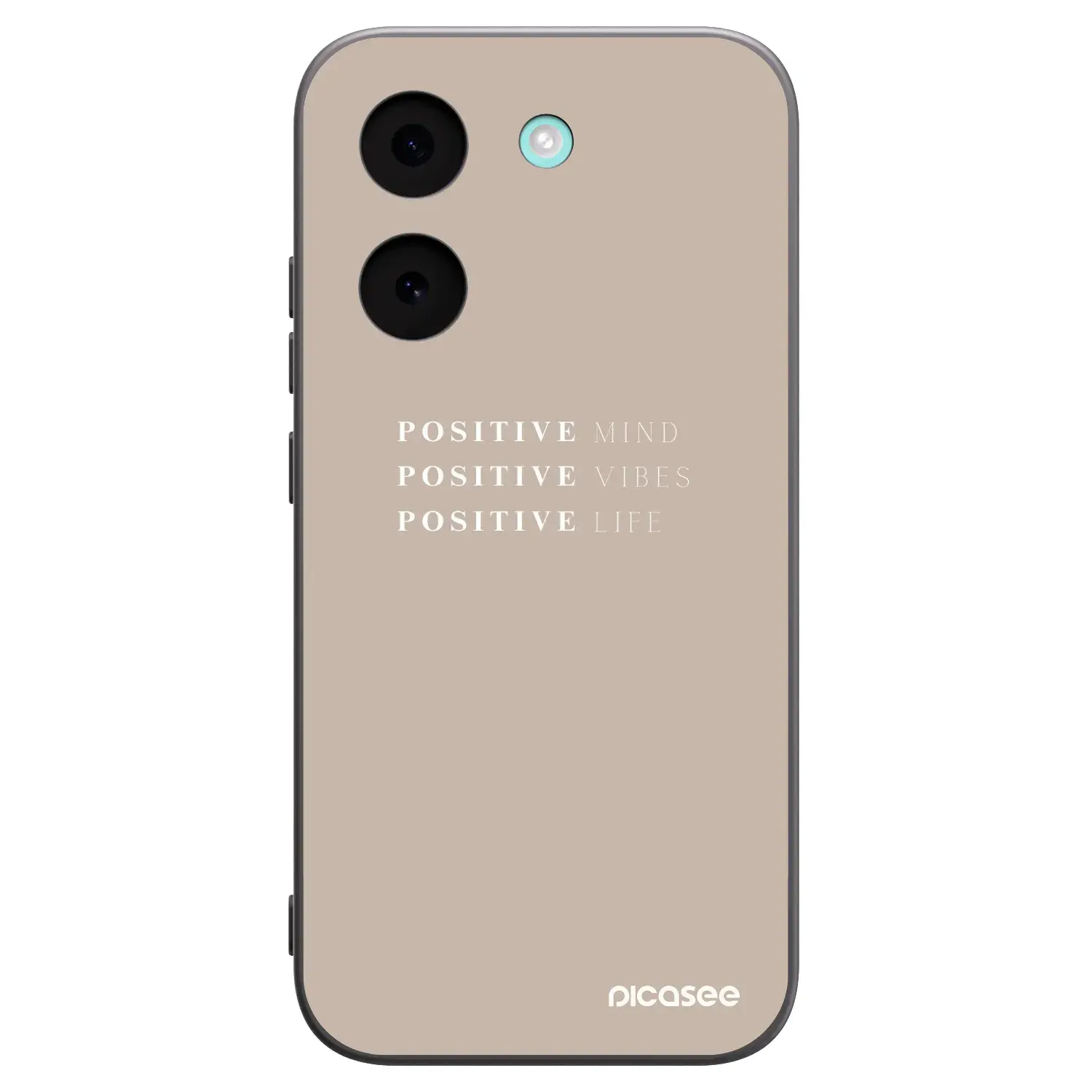 Silikonový černý obal pro Xiaomi Poco X8 Pro - Positive Vibes