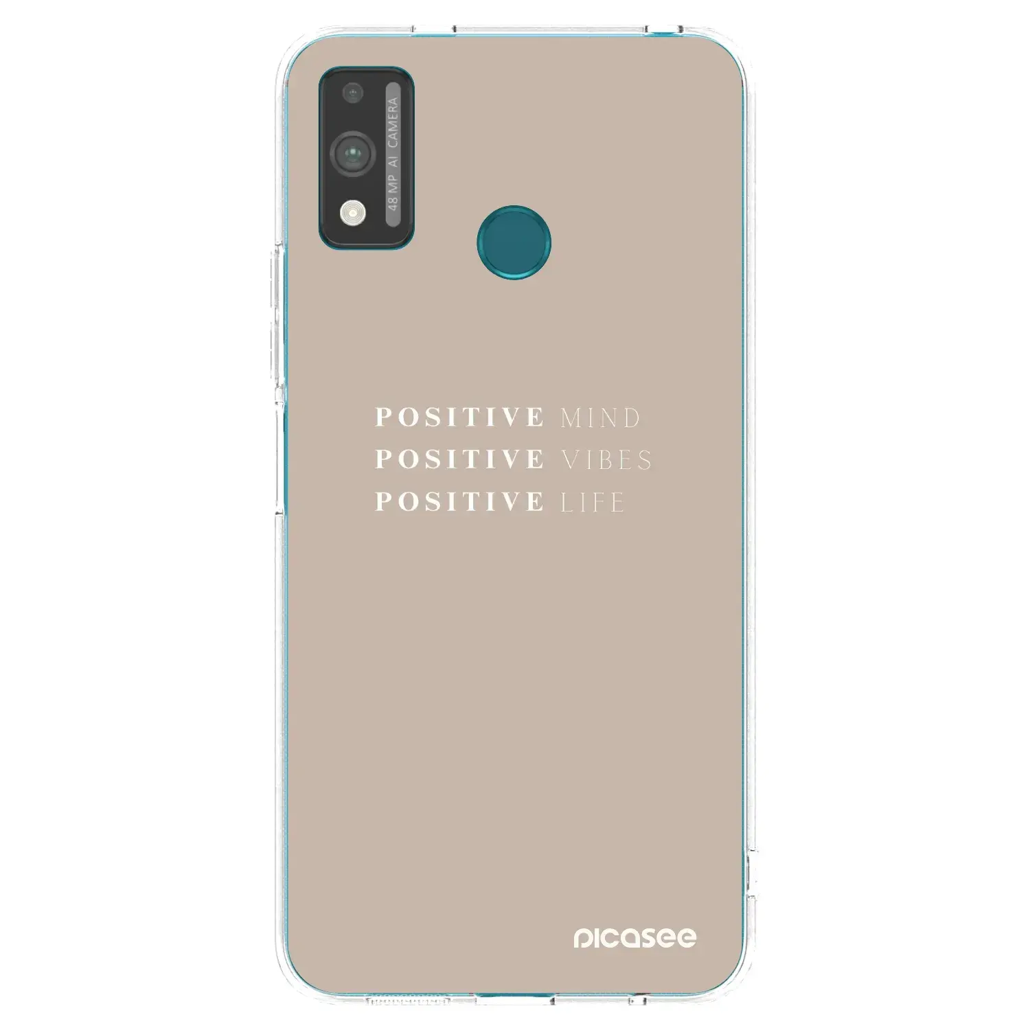 Silikonový průhledný obal pro Honor 9X Lite - Positive Vibes