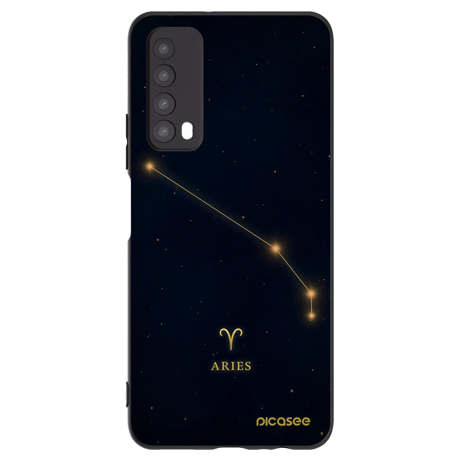 Silikonový černý obal pro Huawei P Smart 2021 - ARIES