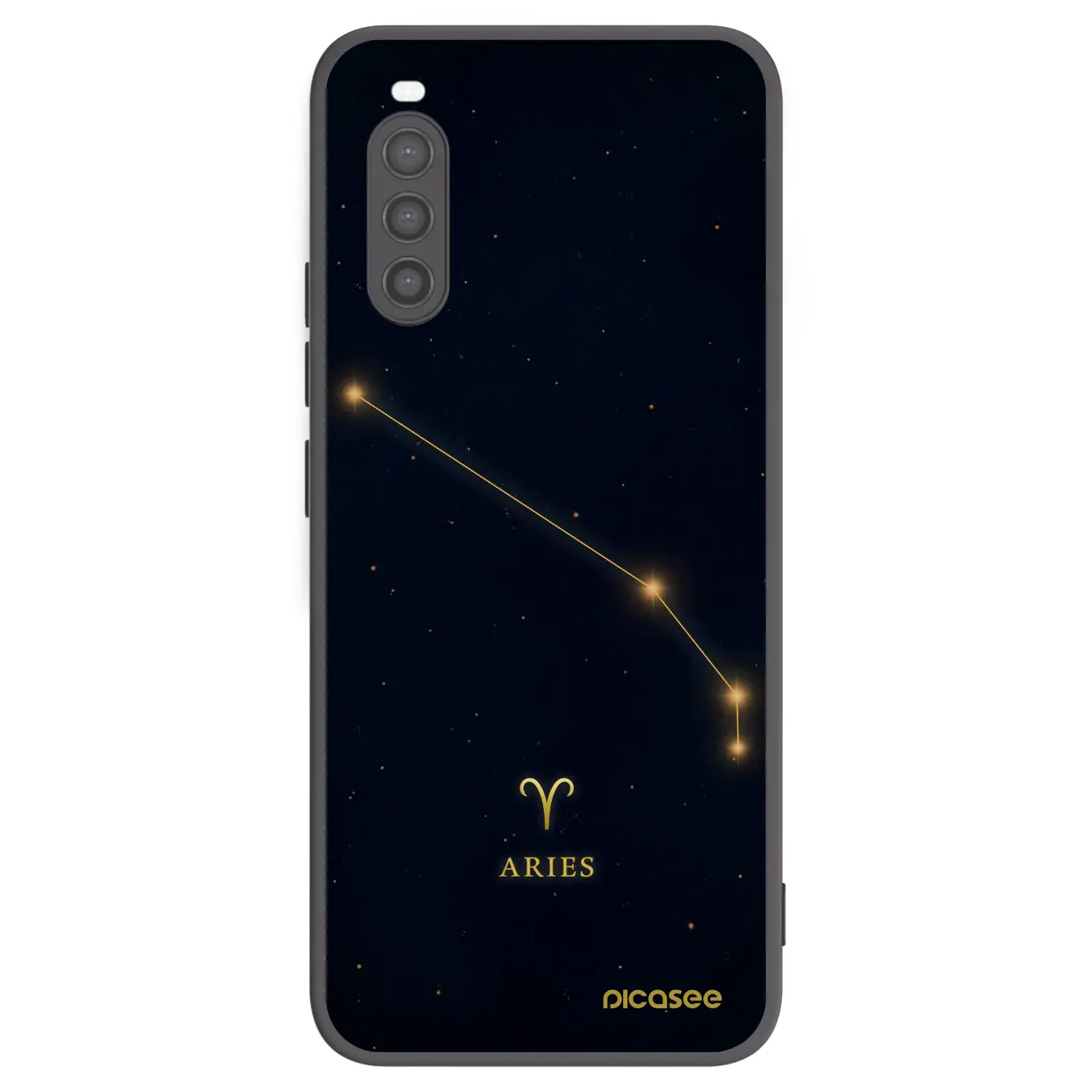 Silikonový černý obal pro Sony Xperia 10 II - ARIES