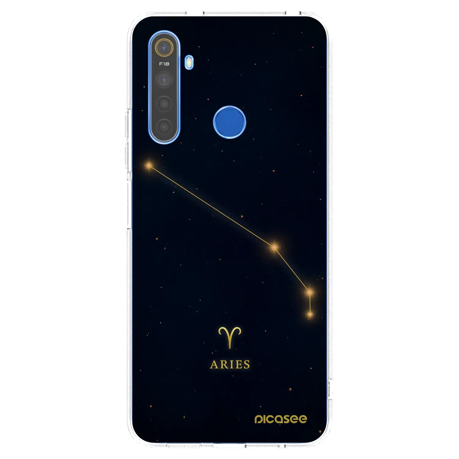 Silikonový průhledný obal pro Realme 5 - ARIES