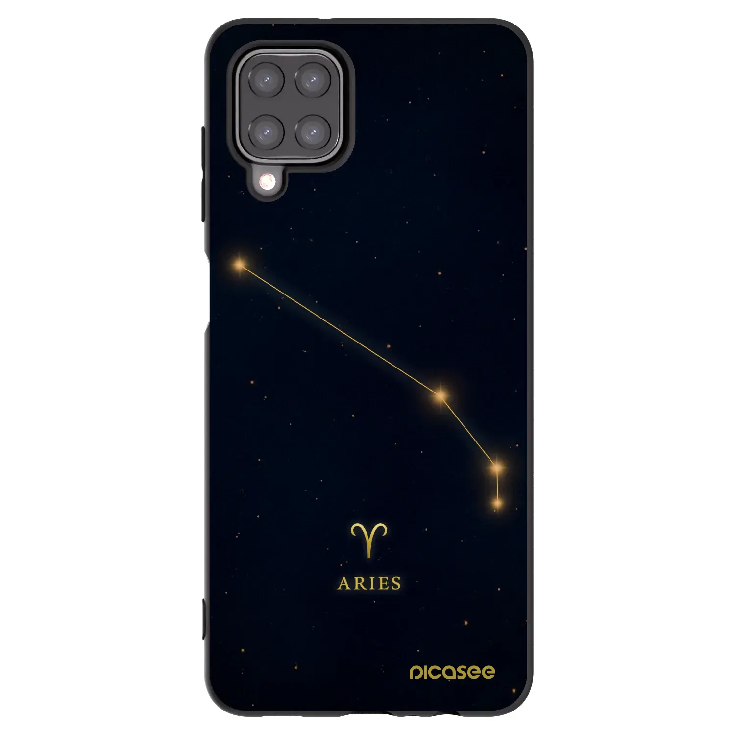Silikonový černý obal pro Samsung Galaxy A12 A125F - ARIES