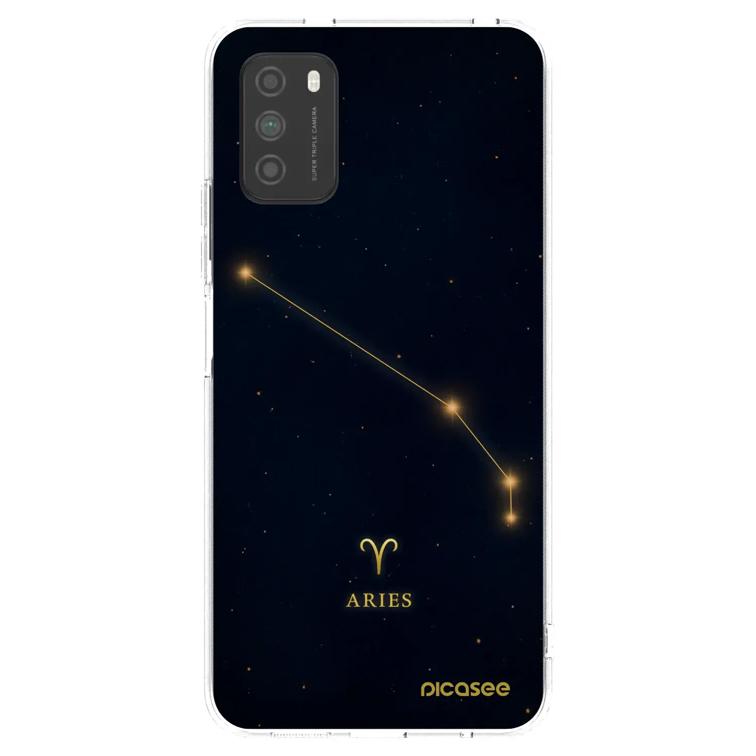 Silikonový průhledný obal pro Xiaomi Poco M3 - ARIES