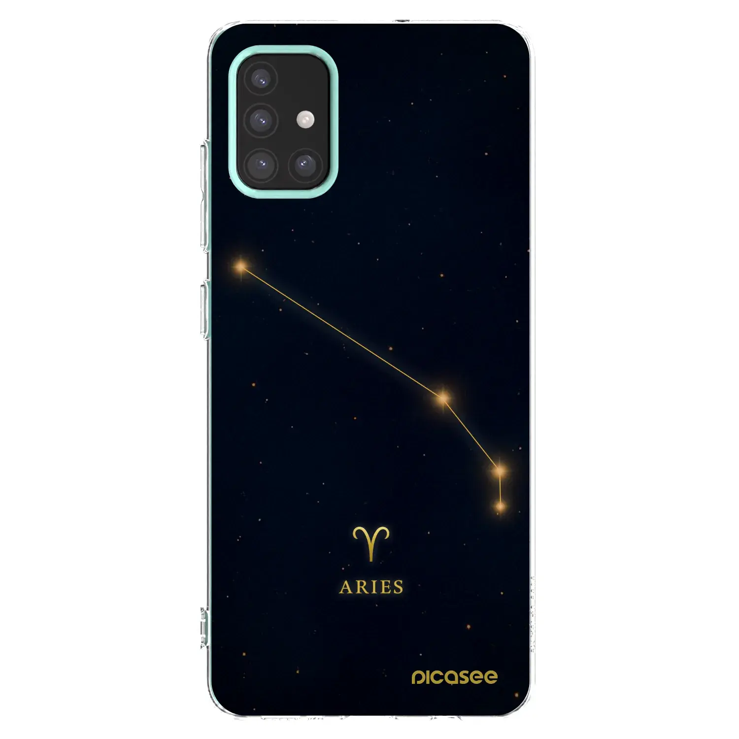 Silikonový průhledný obal pro Samsung Galaxy M31s - ARIES