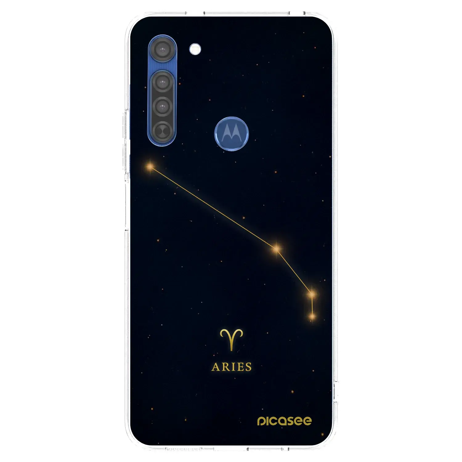 Silikonový průhledný obal pro Motorola Moto G8 - ARIES