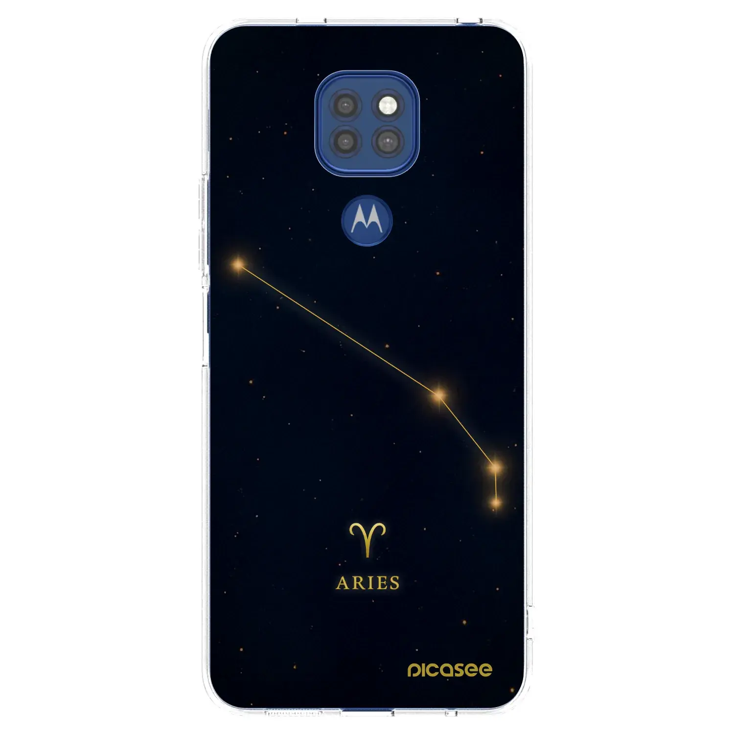 Silikonový průhledný obal pro Motorola Moto G9 Play - ARIES