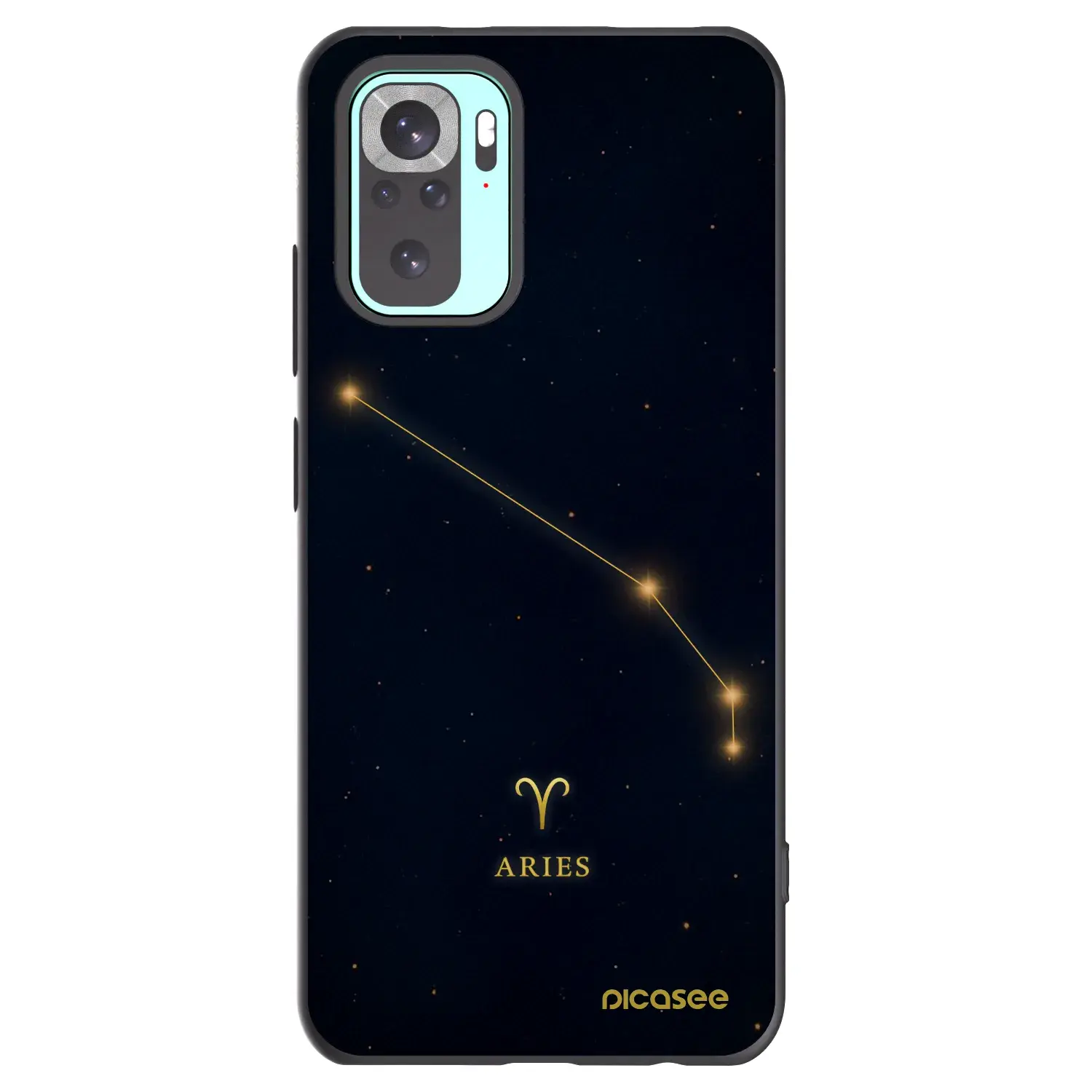Silikonový černý obal pro Xiaomi Redmi Note 10 Pro - ARIES