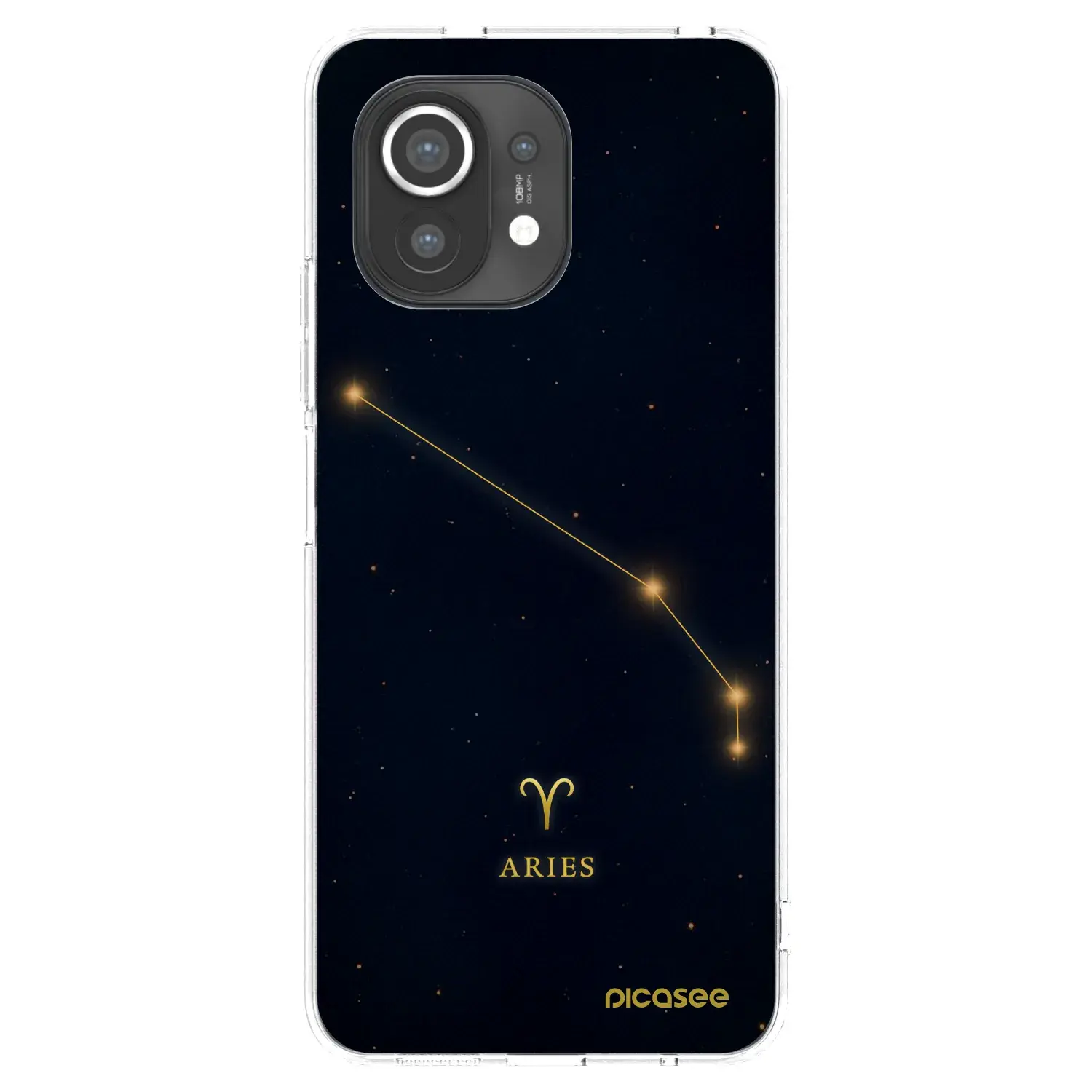 Silikonový průhledný obal pro Xiaomi Mi 11 - ARIES