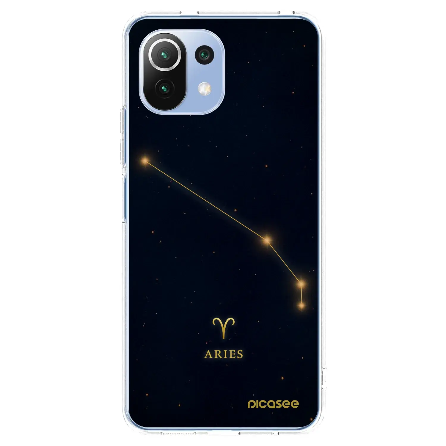 Silikonový průhledný obal pro Xiaomi Mi 11 Lite - ARIES