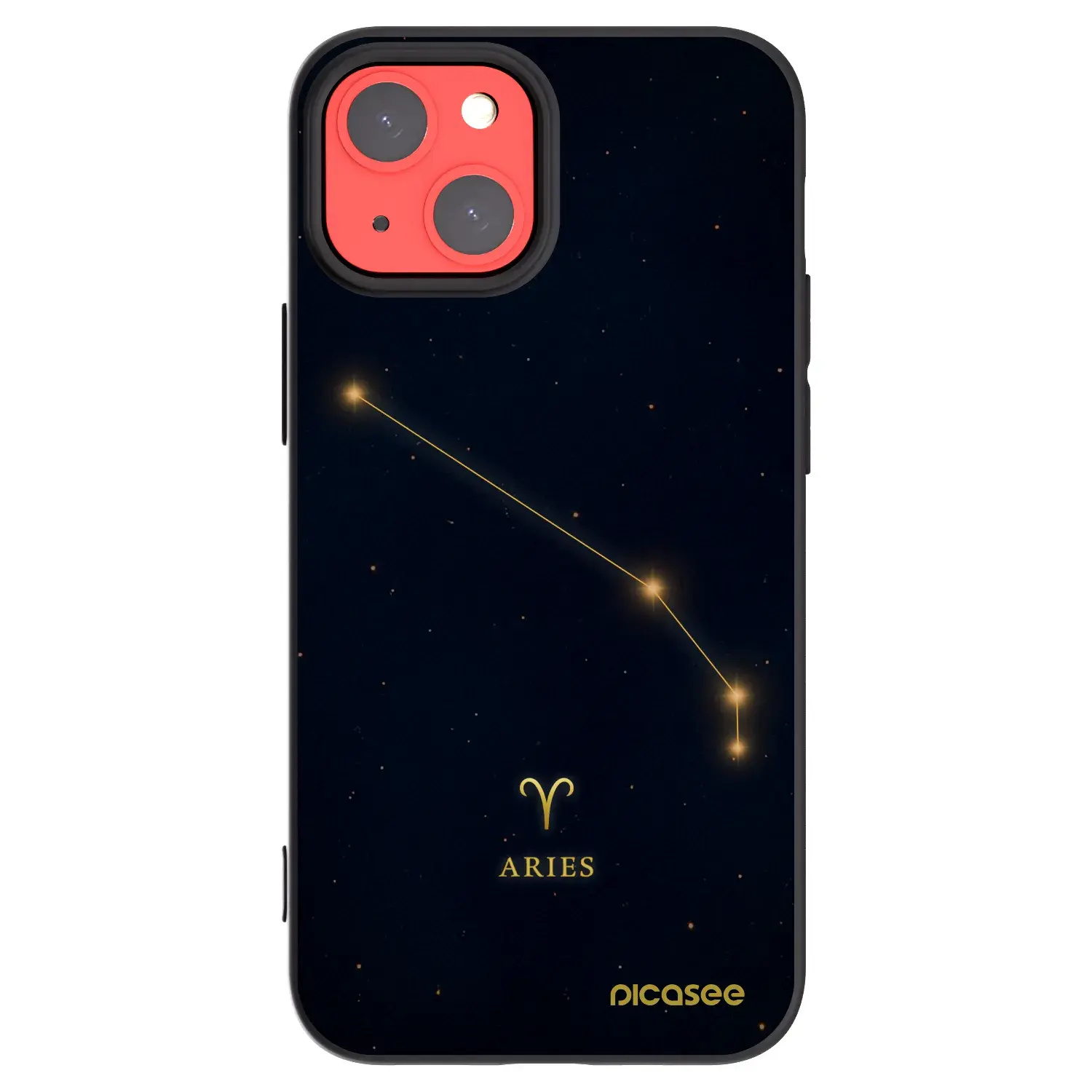 Silikonový černý obal pro Apple iPhone 13 mini - ARIES