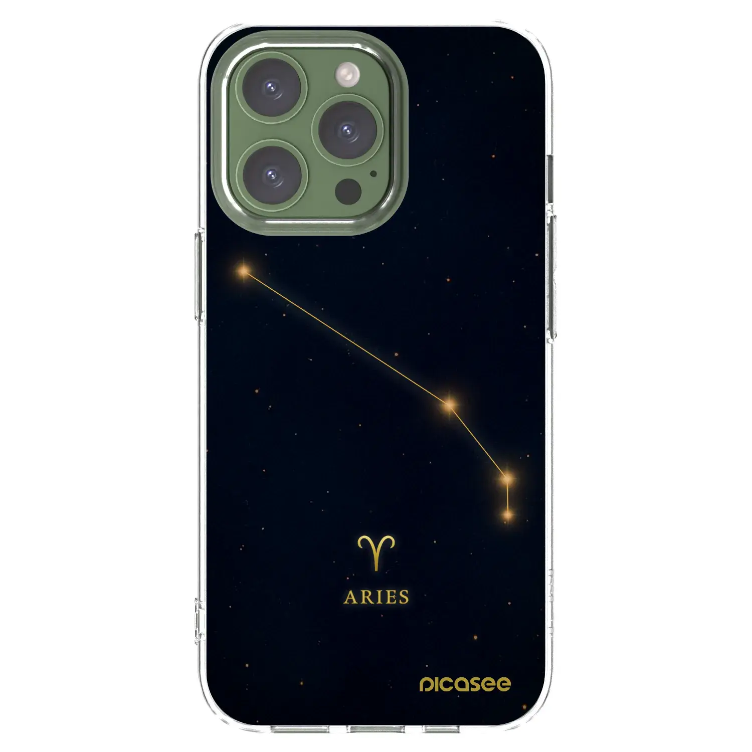 Silikonový průhledný obal pro Apple iPhone 13 Pro - ARIES