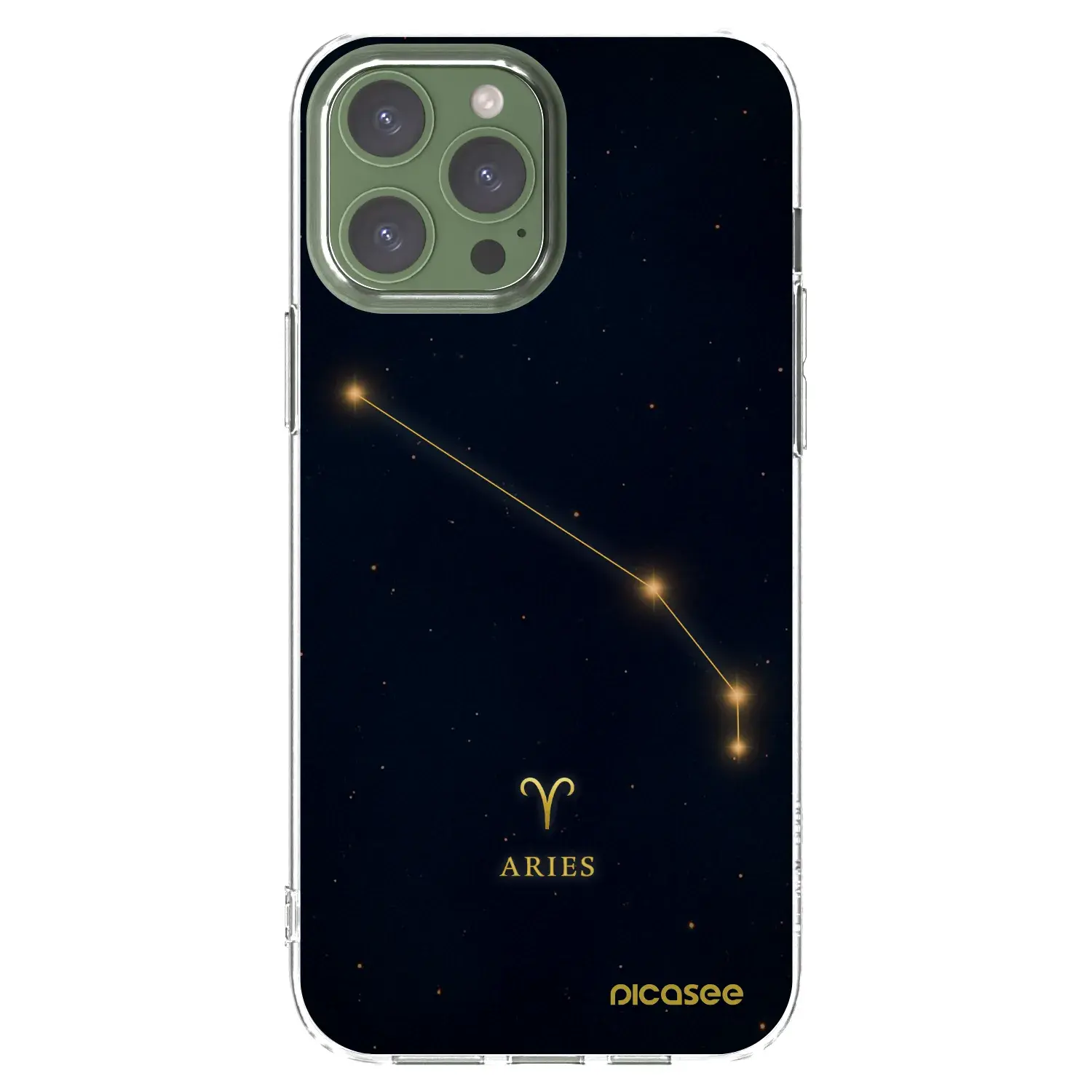 Silikonový průhledný obal pro Apple iPhone 13 Pro Max - ARIES