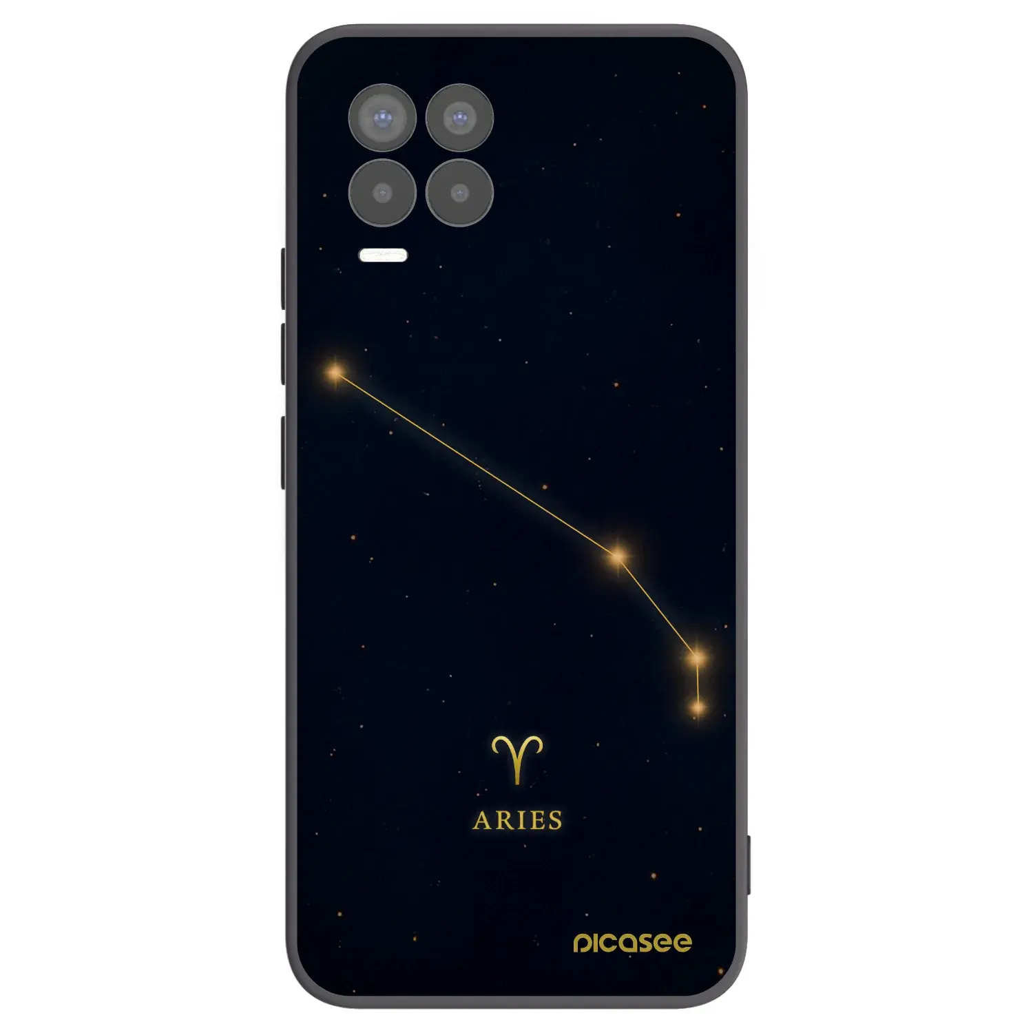 Silikonový černý obal pro Realme 8 Pro - ARIES