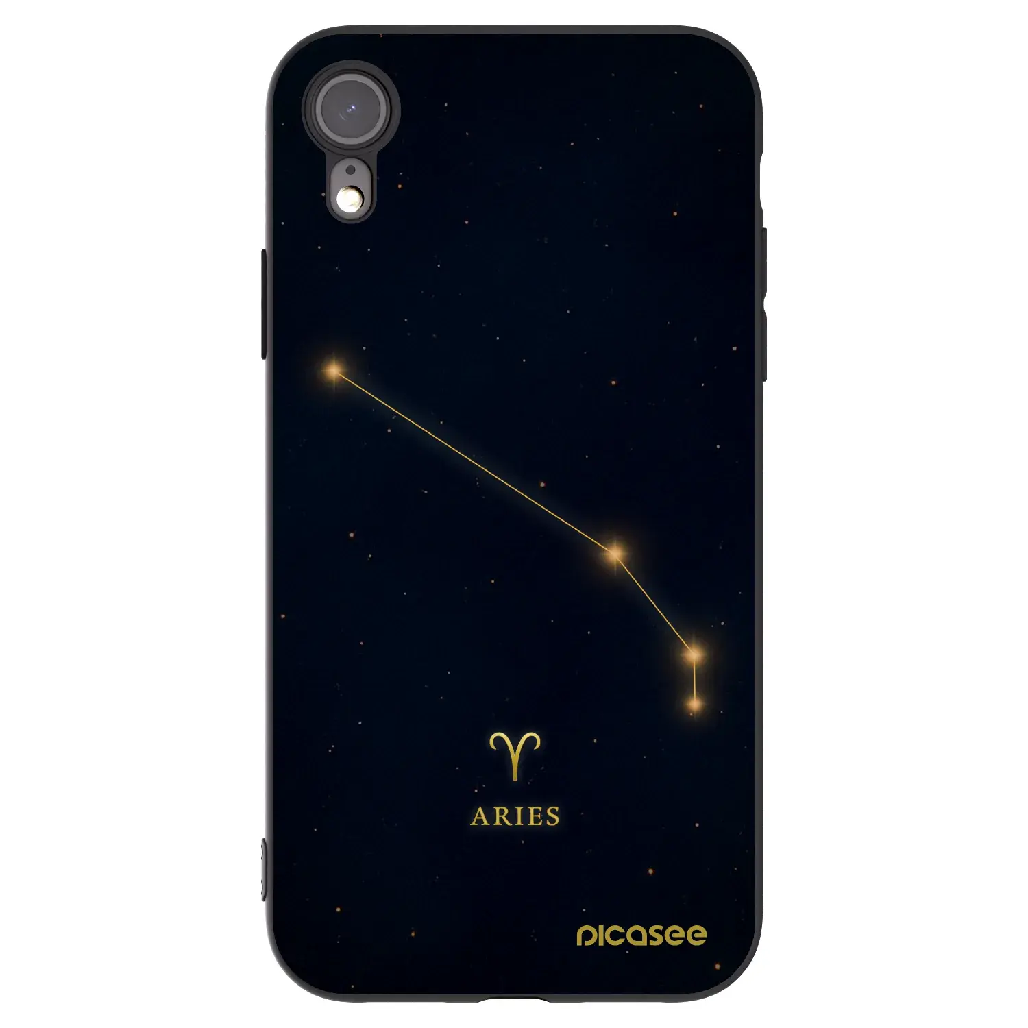 Silikonový černý obal pro Apple iPhone XR - ARIES