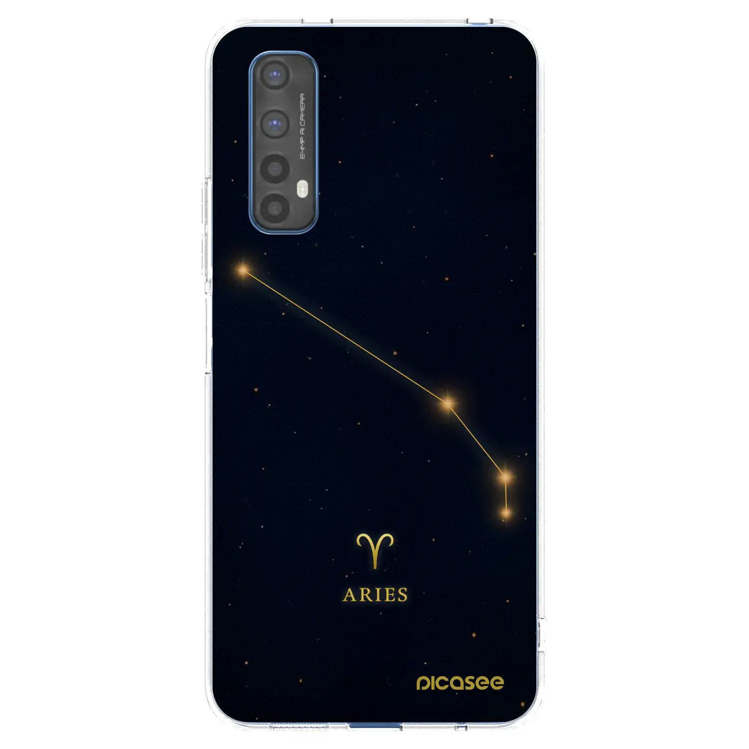 Silikonový průhledný obal pro Realme 7 - ARIES