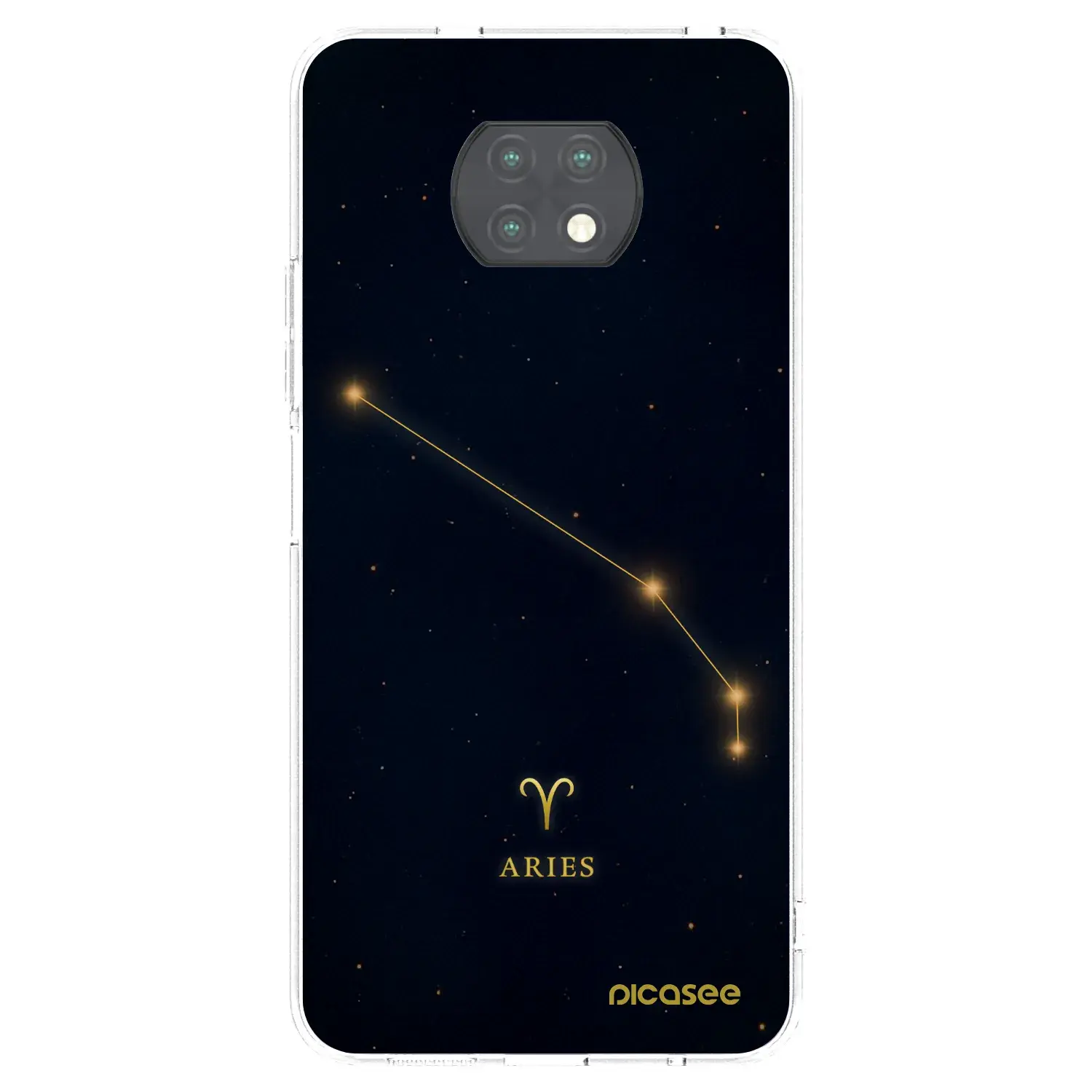 Silikonový průhledný obal pro Xiaomi Redmi Note 9T - ARIES