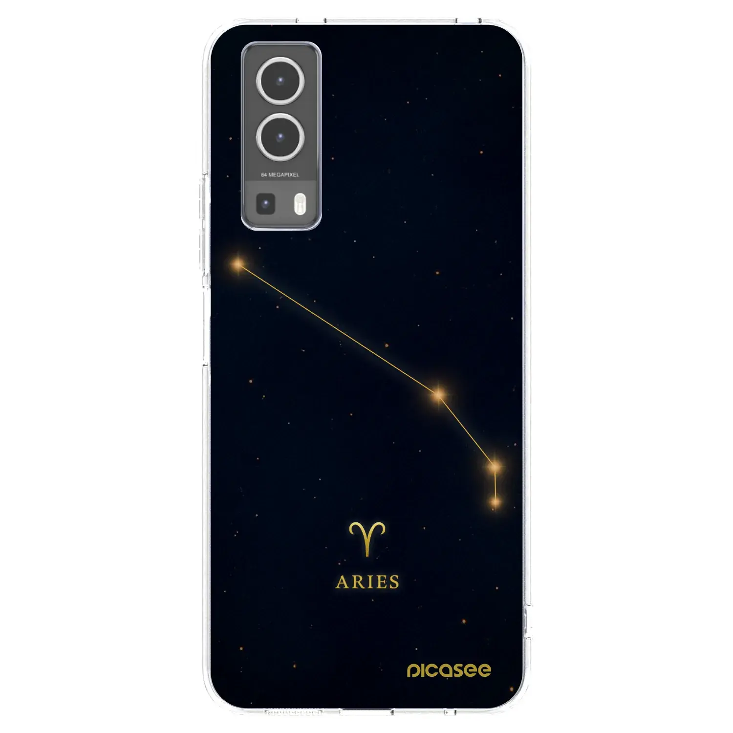 Silikonový průhledný obal pro Vivo Y72 5G - ARIES