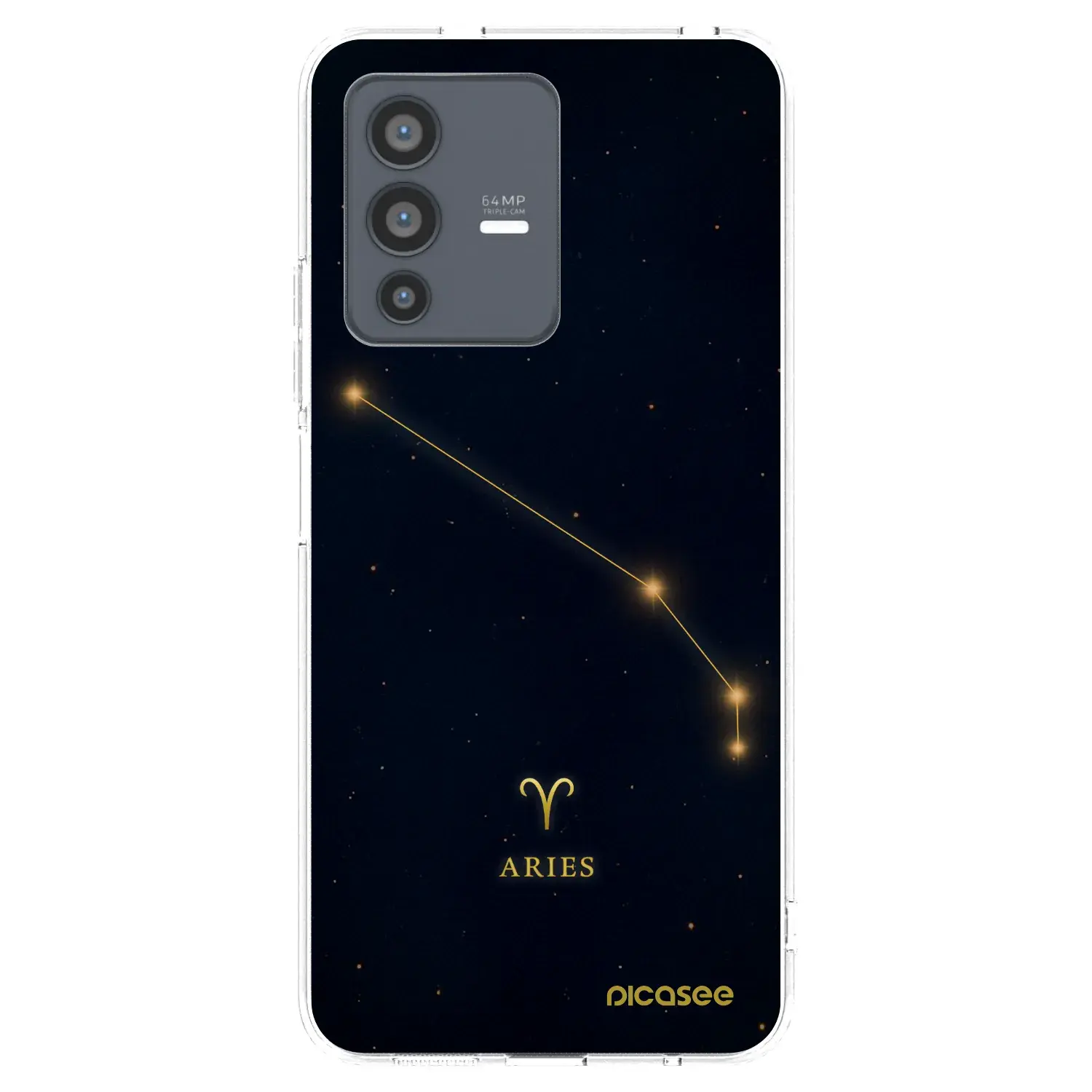 Silikonový průhledný obal pro Vivo V23 5G - ARIES