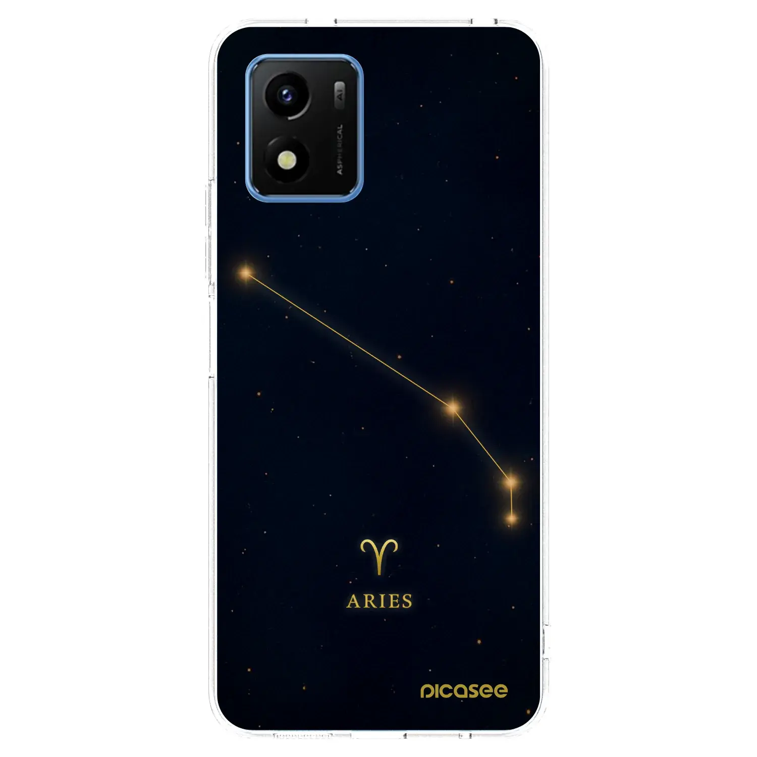 Silikonový průhledný obal pro Vivo Y01 - ARIES