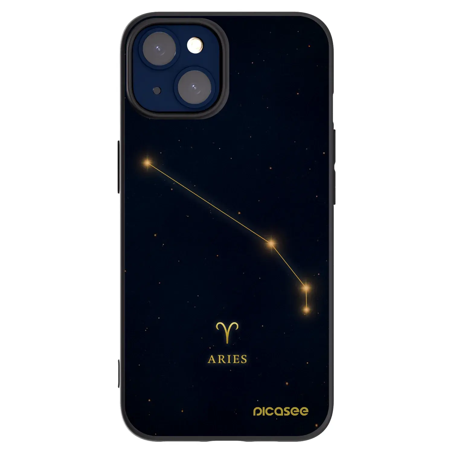 Silikonový černý obal pro Apple iPhone 14 - ARIES