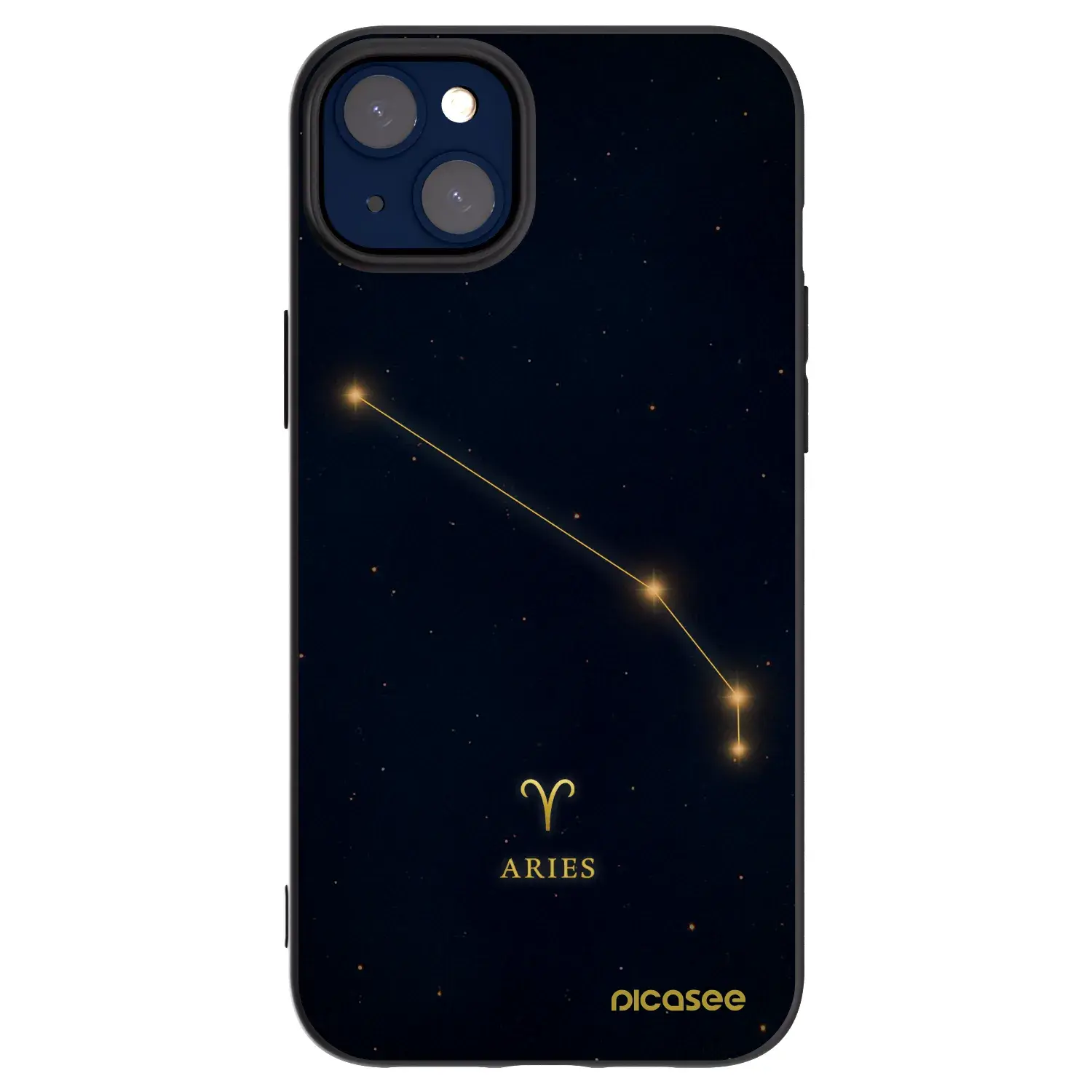 Silikonový černý obal pro Apple iPhone 14 Plus - ARIES