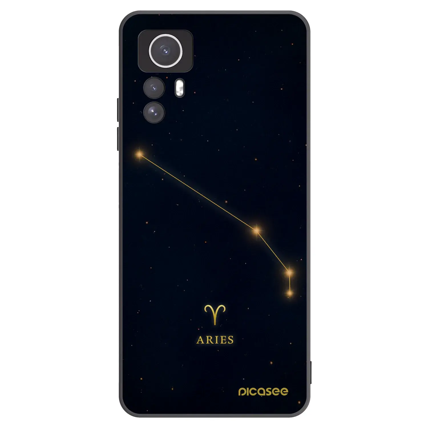Silikonový černý obal pro Xiaomi Redmi Note 12S - ARIES