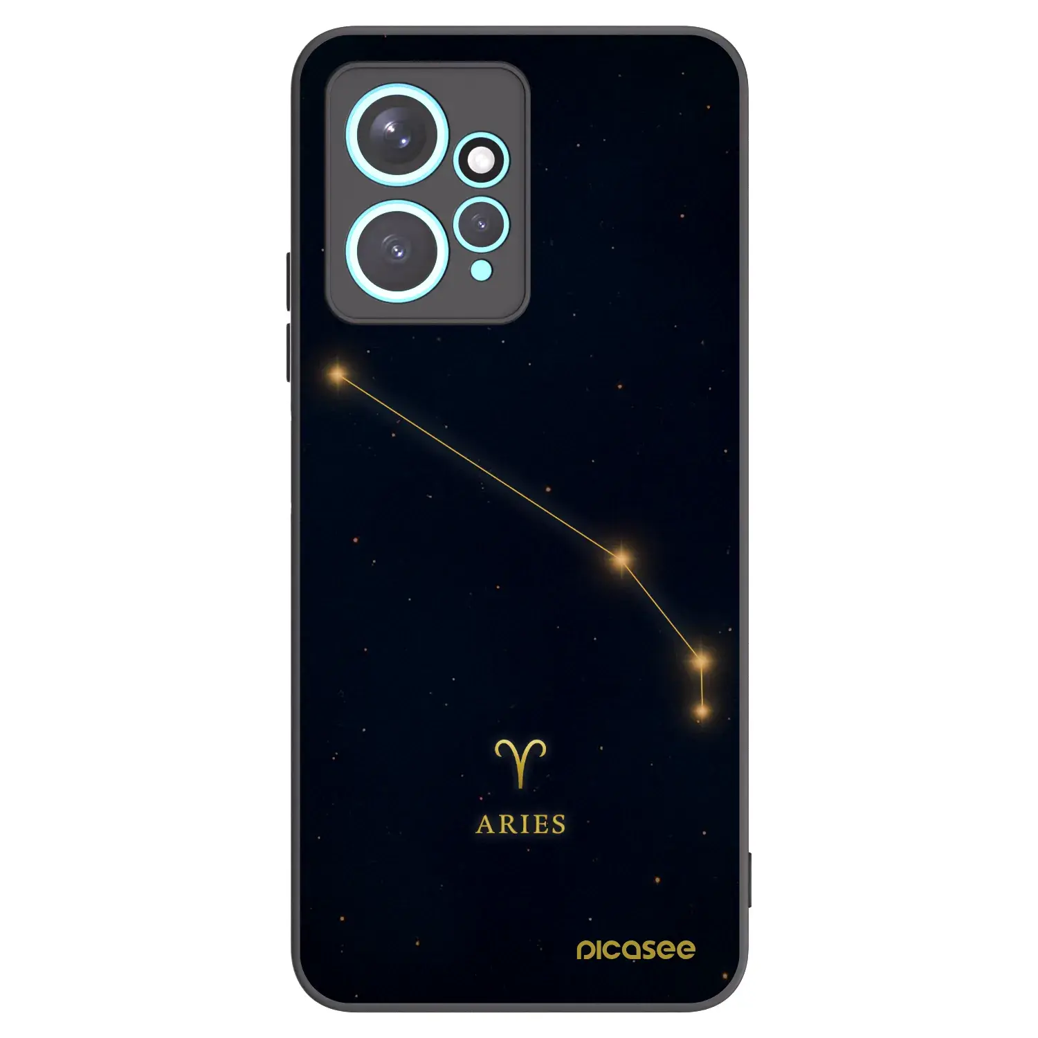 Silikonový černý obal pro Xiaomi Redmi Note 12 4G - ARIES
