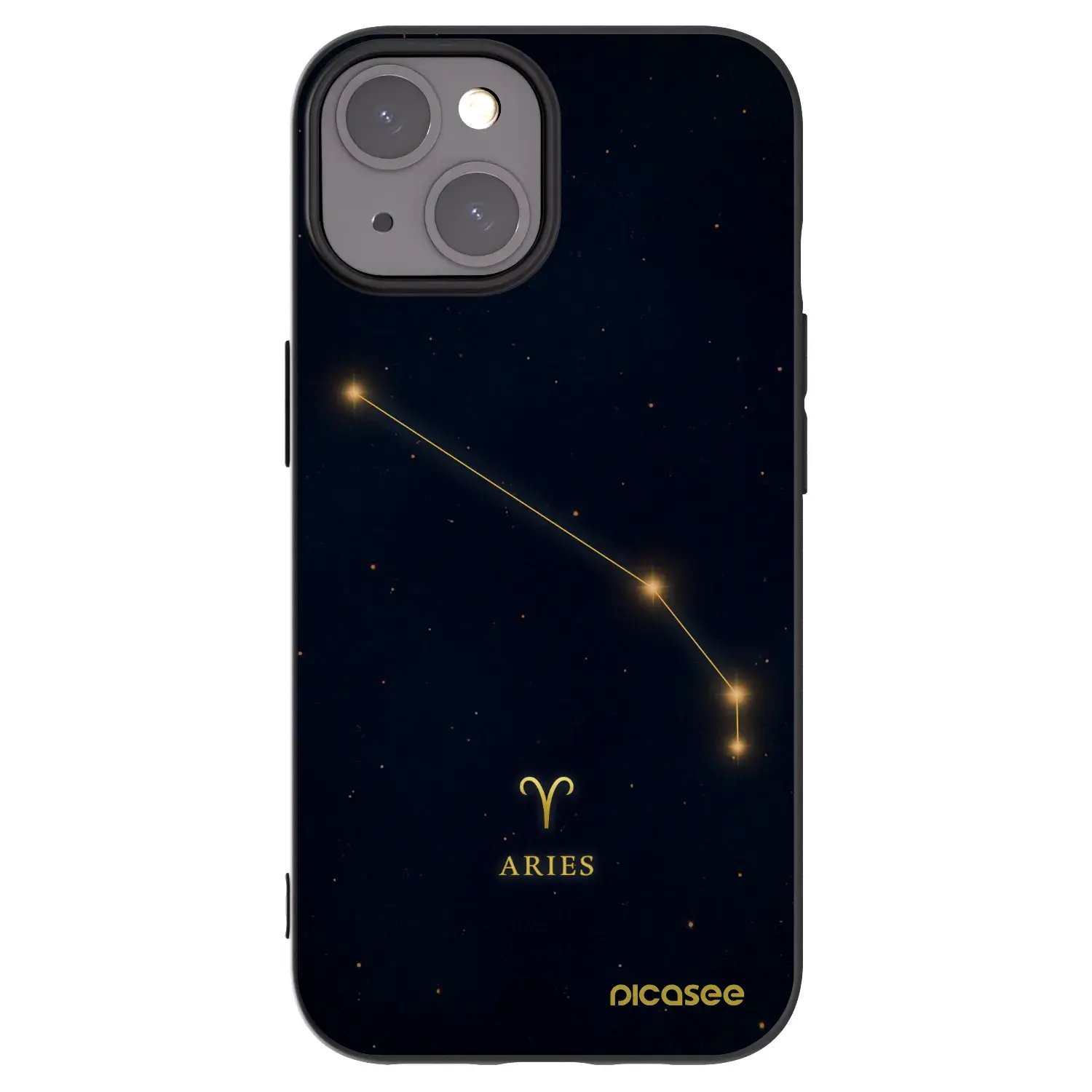 Silikonový černý obal pro Apple iPhone 15 - ARIES
