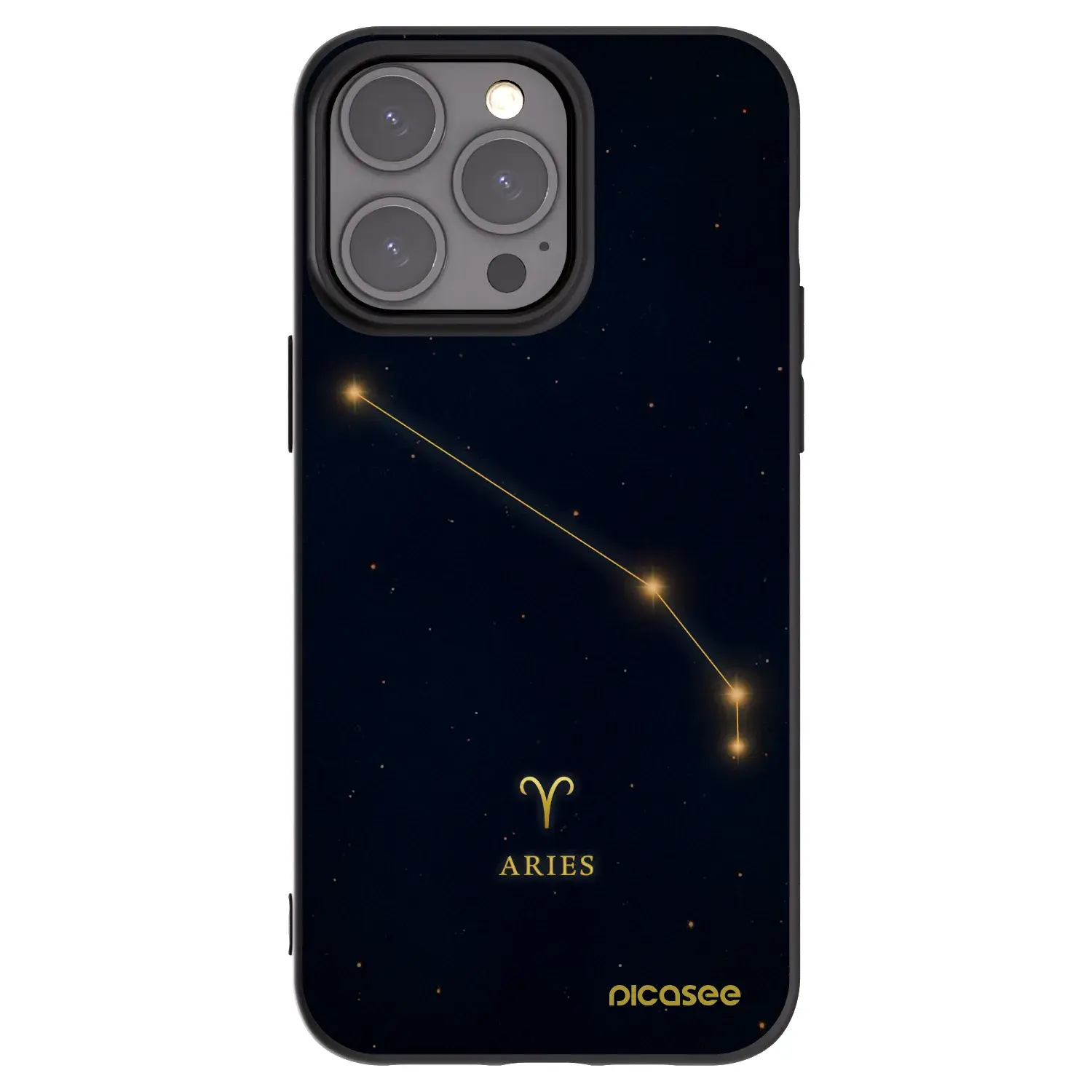 Silikonový černý obal pro Apple iPhone 15 Pro Max - ARIES