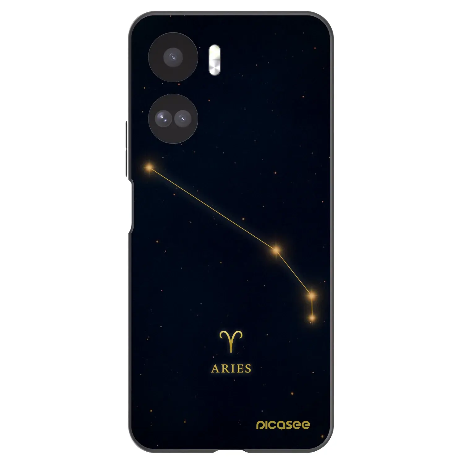 Silikonový černý obal pro Honor 90 Lite 5G - ARIES
