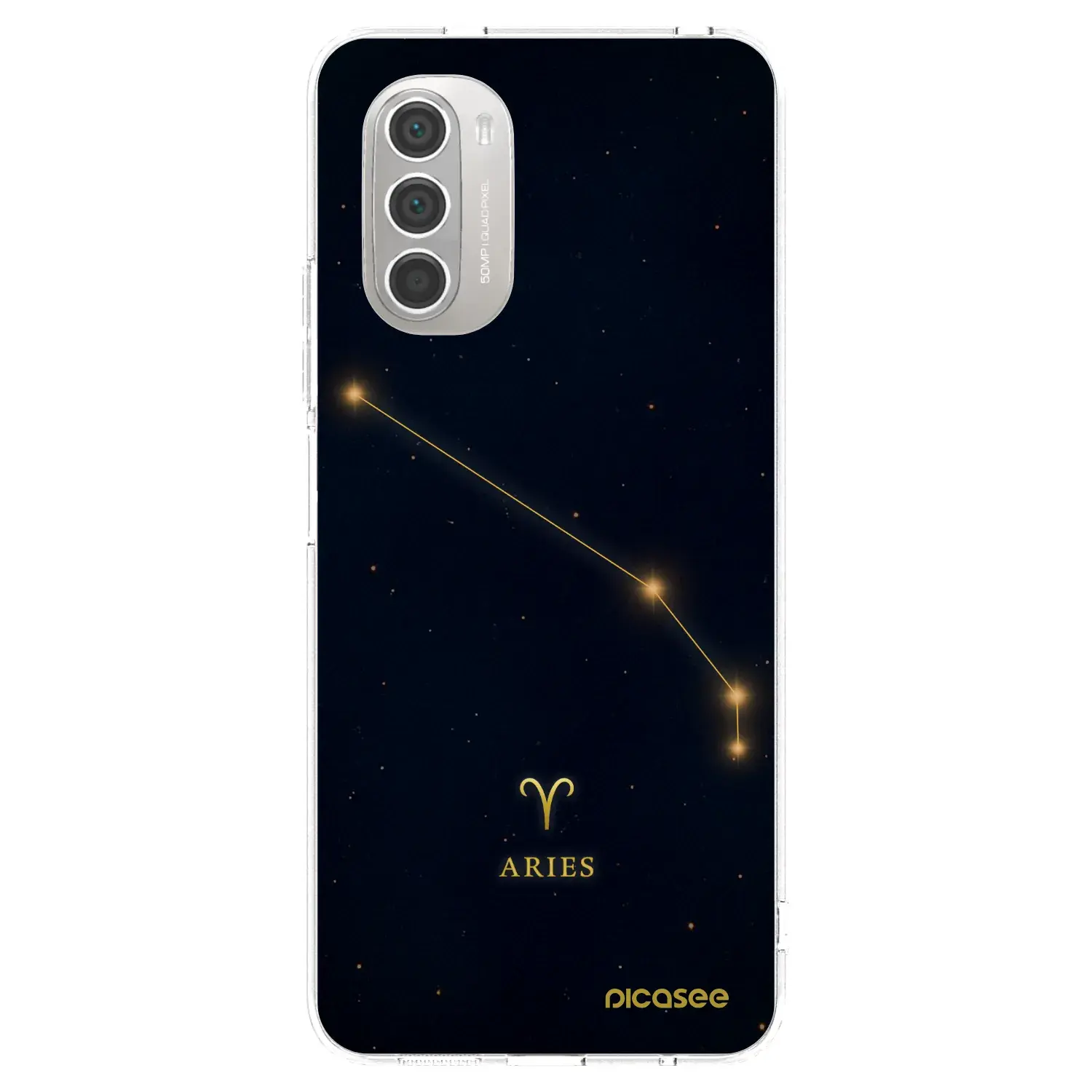 Silikonový průhledný obal pro Motorola Moto G51 - ARIES