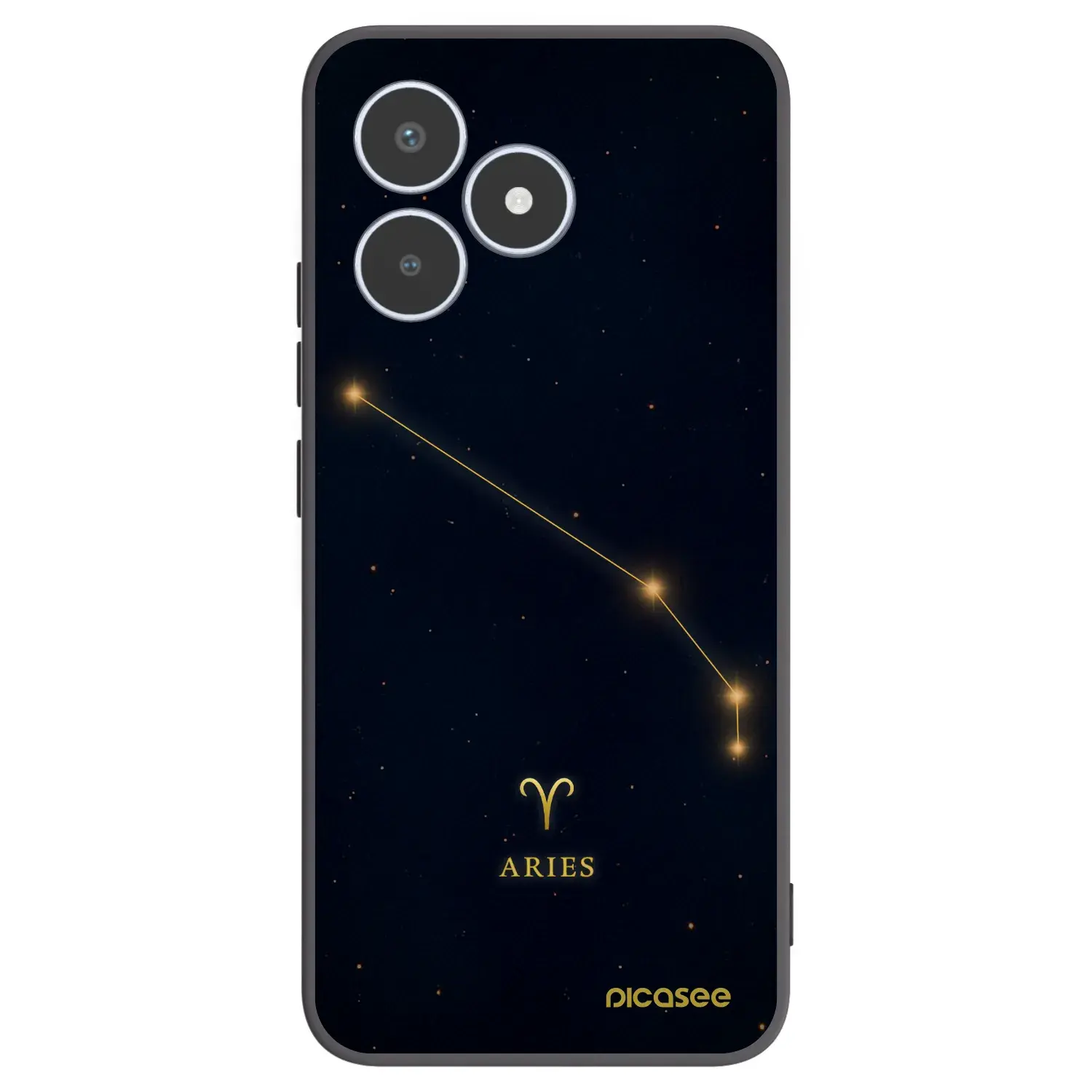 Silikonový černý obal pro Realme C53 - ARIES