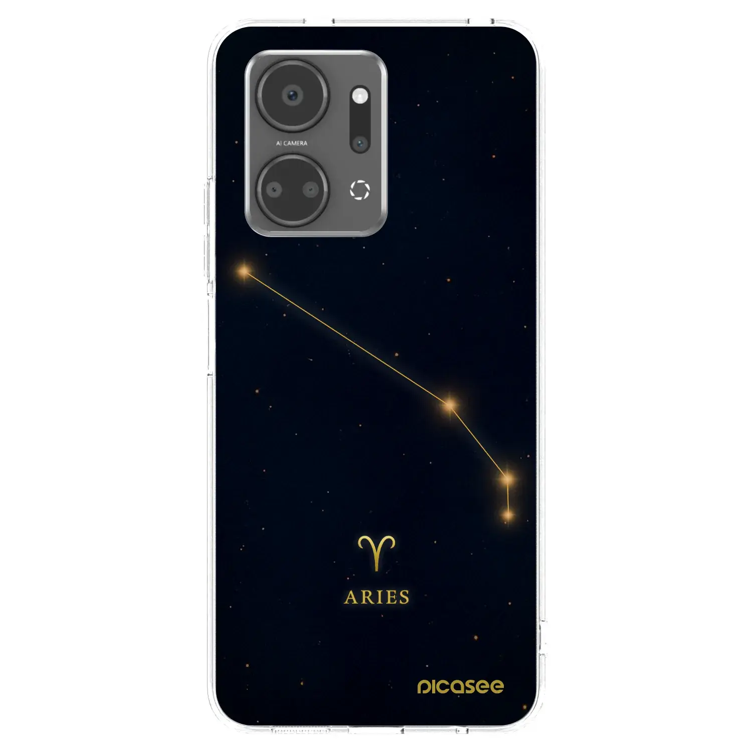 Silikonový průhledný obal pro Honor X7a - ARIES