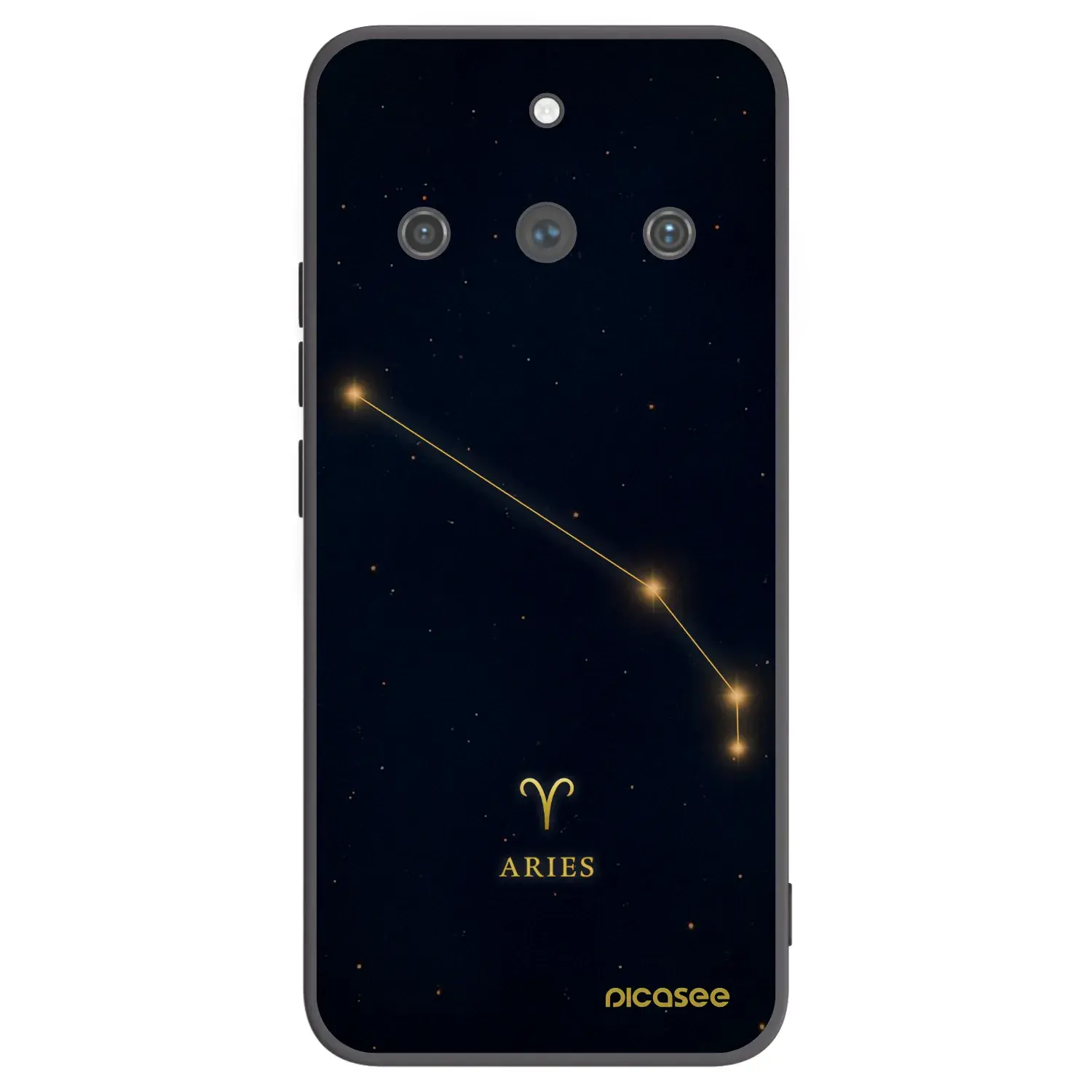 Silikonový černý obal pro Realme 11 Pro+ - ARIES