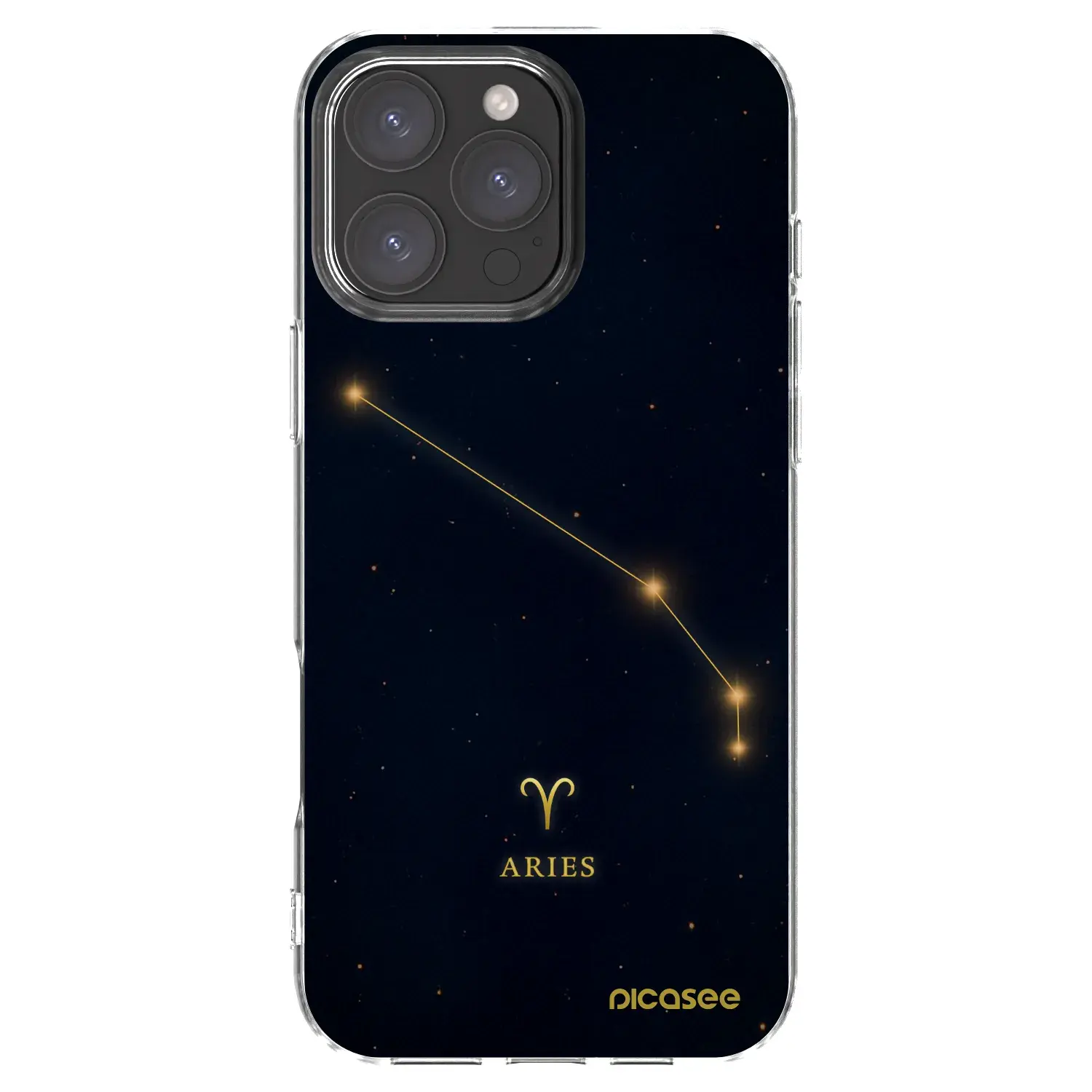 Silikonový průhledný obal pro Apple iPhone 16 Pro Max - ARIES