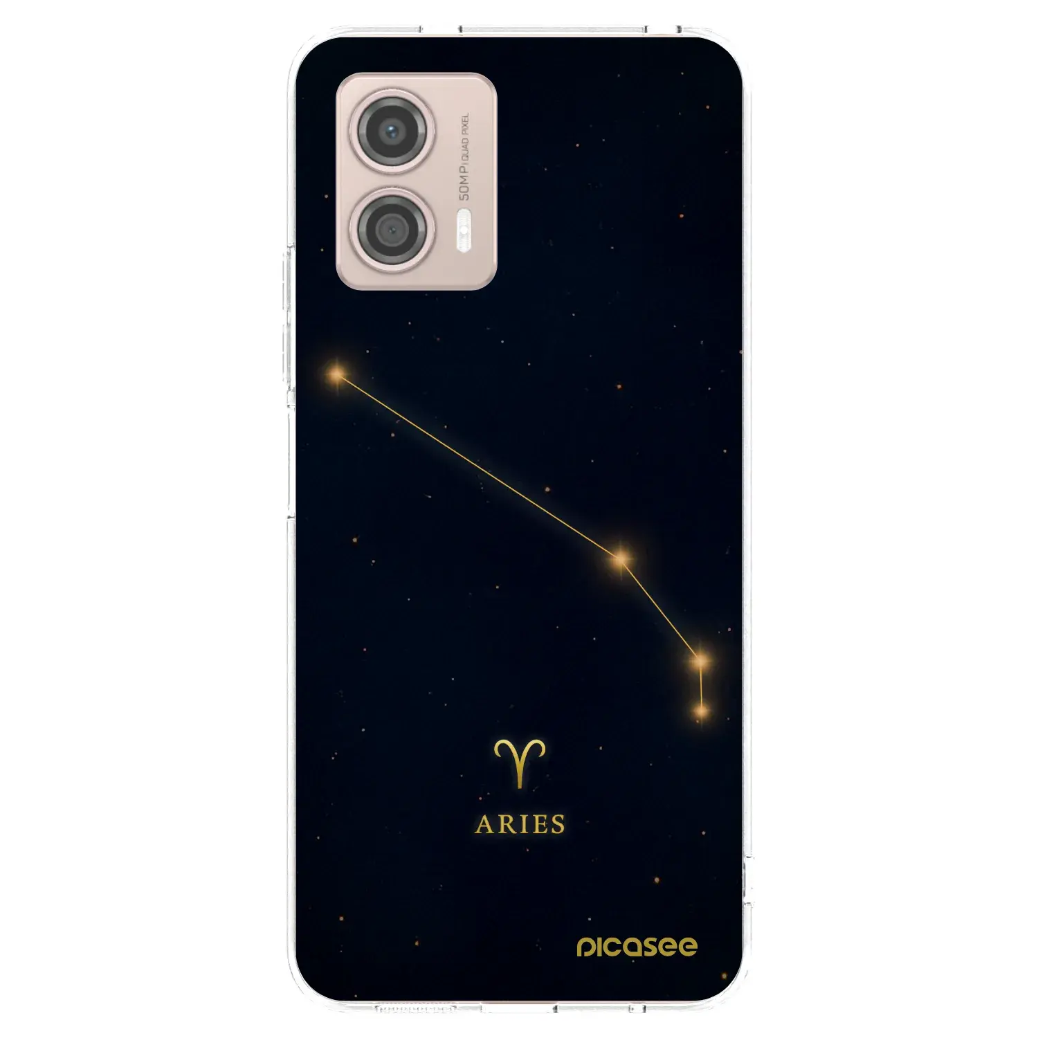Silikonový průhledný obal pro Motorola Moto G53 5G - ARIES