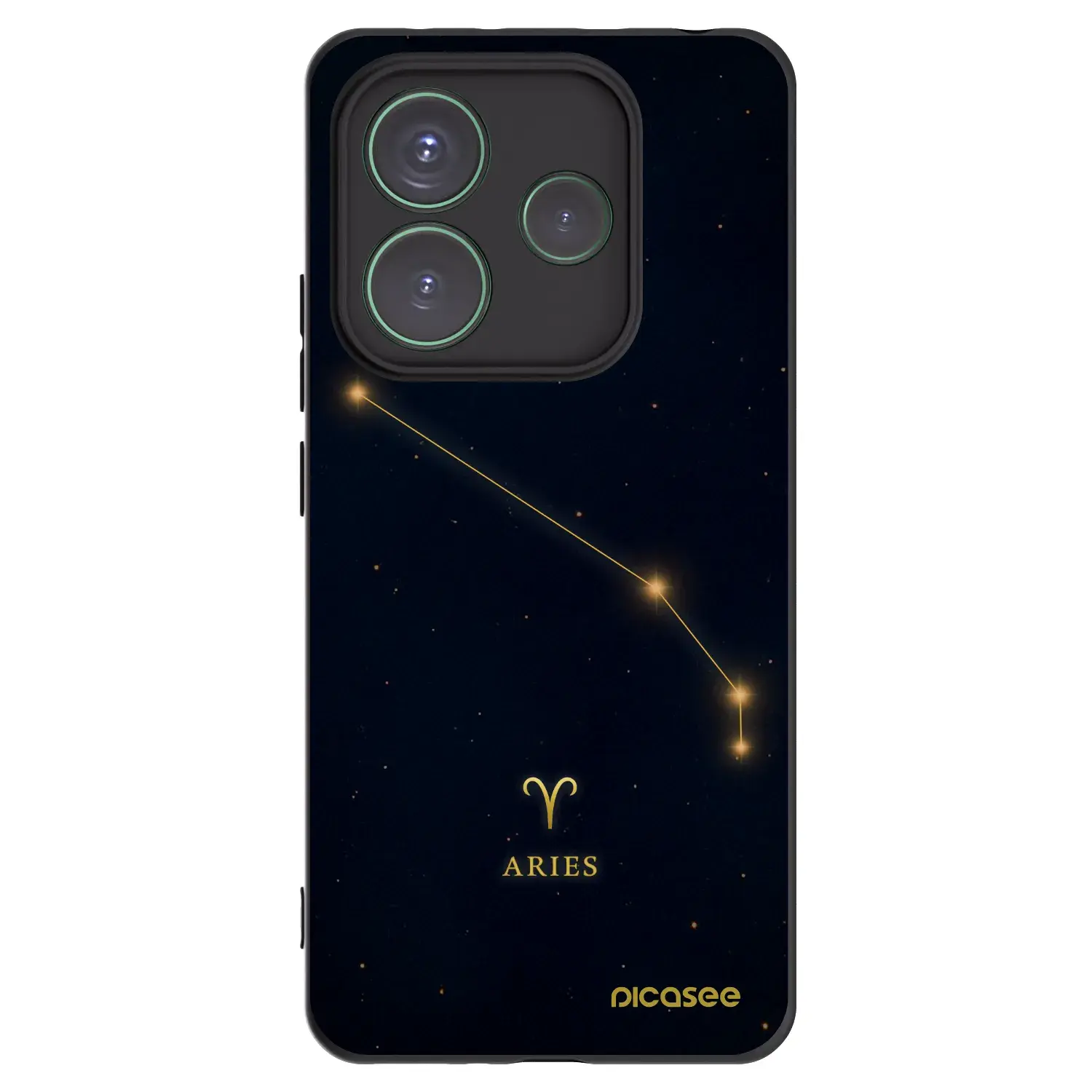 Silikonový černý obal pro Xiaomi Redmi Note 14 5G - ARIES