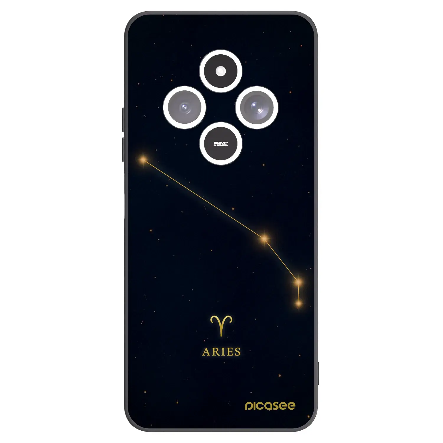 Silikonový černý obal pro Xiaomi Redmi 14C - ARIES