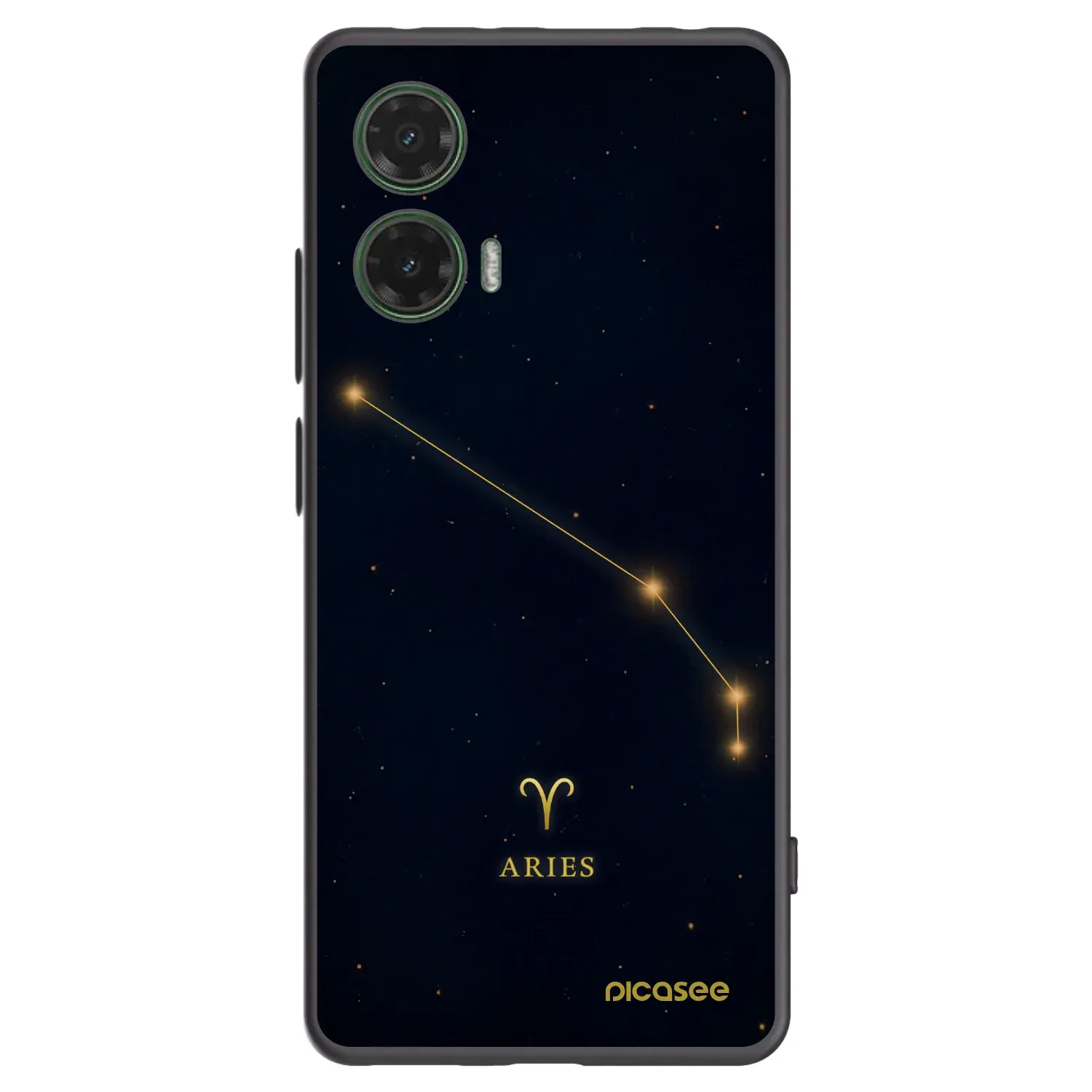 Silikonový černý obal pro Motorola Moto G35 5G - ARIES