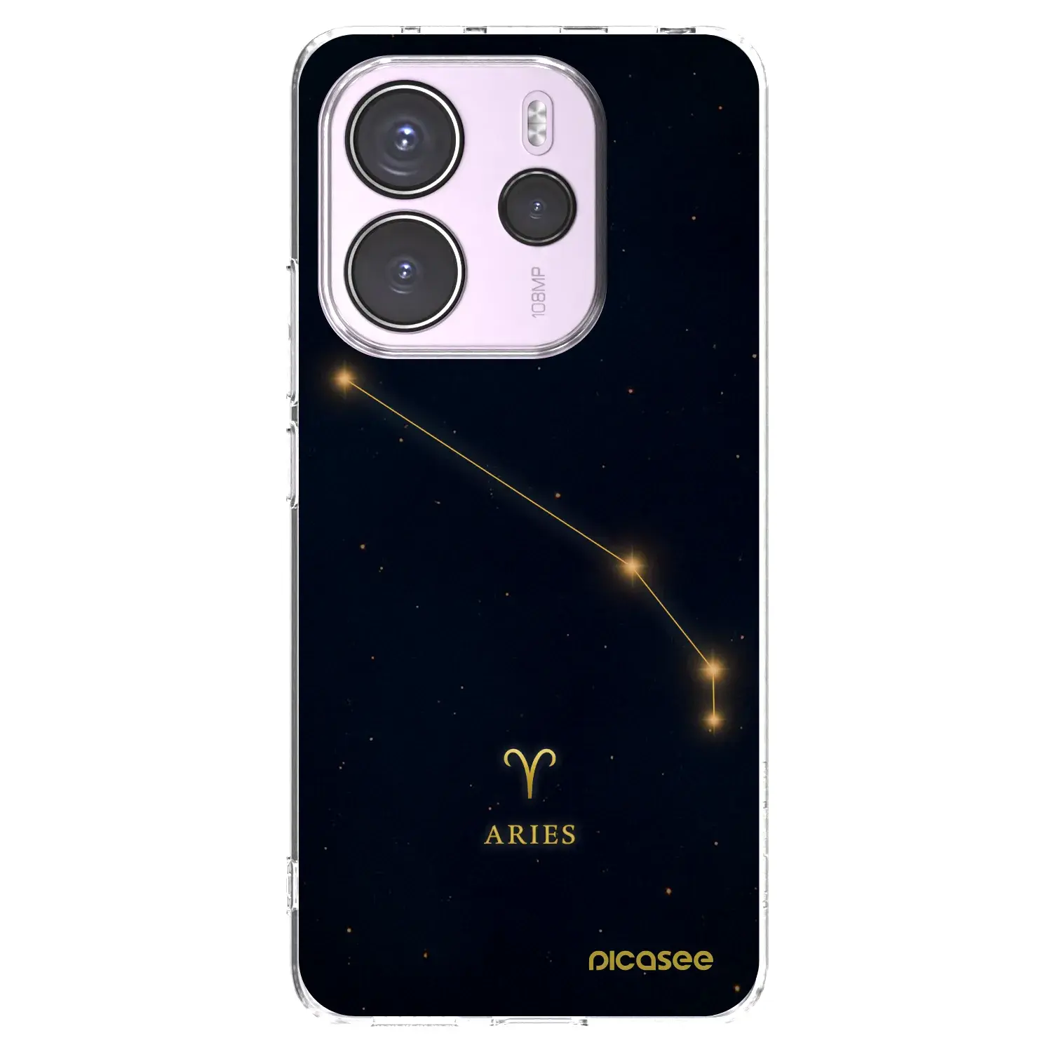 Silikonový průhledný obal pro Xiaomi Redmi Note 14 4G - ARIES