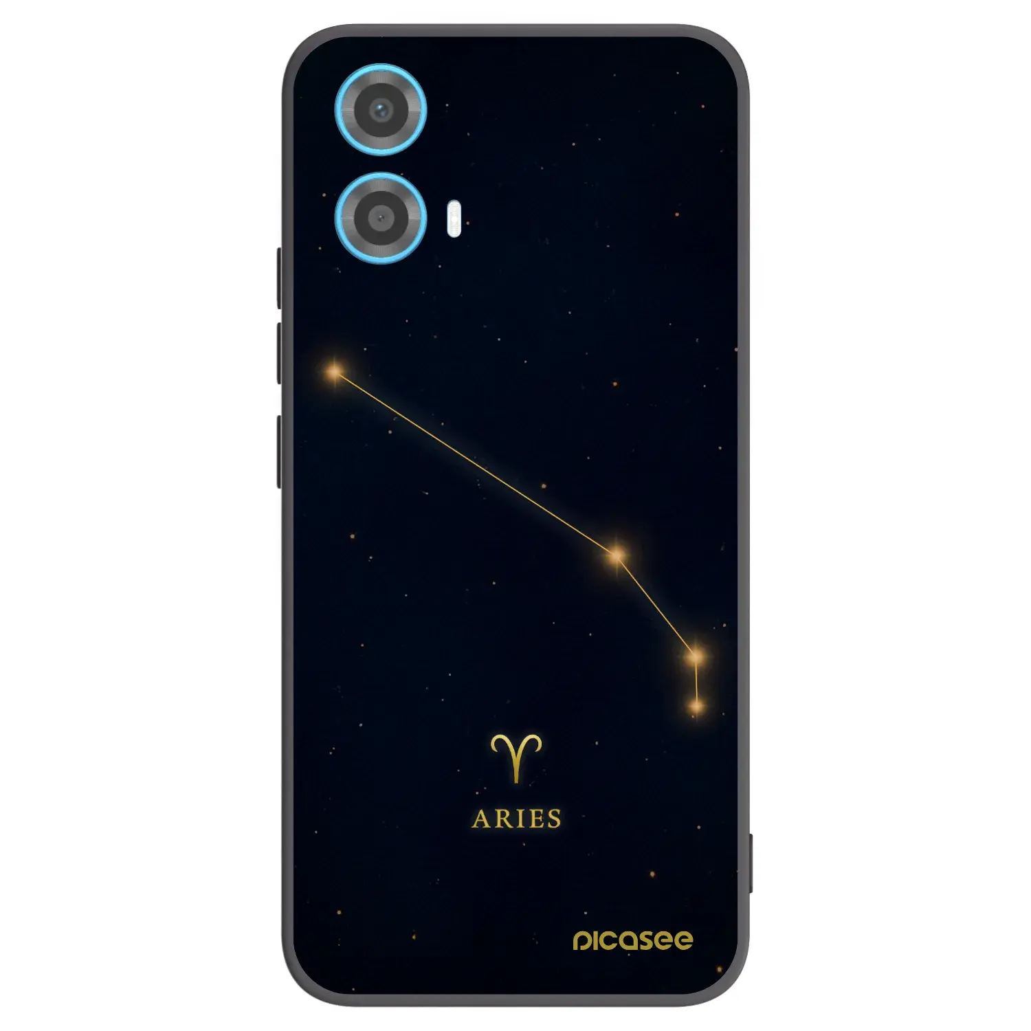 Silikonový černý obal pro Motorola Moto G34 5G - ARIES
