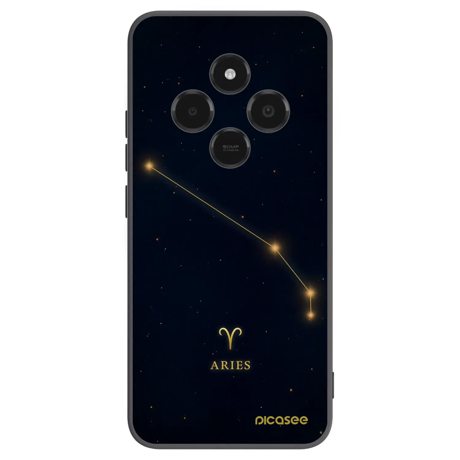 Silikonový černý obal pro Xiaomi Poco C75 - ARIES