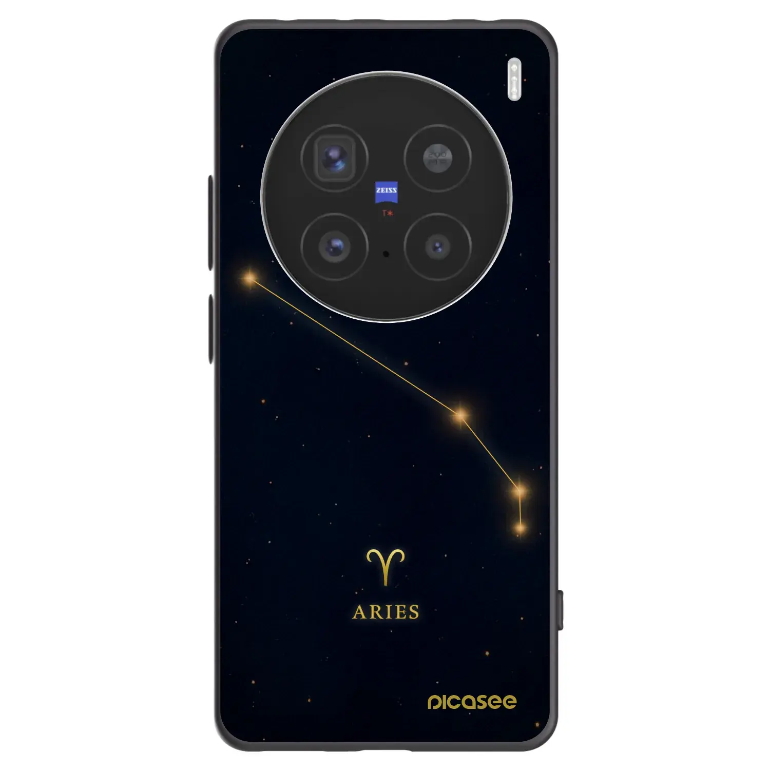 Silikonový černý obal pro Vivo X200 Pro - ARIES
