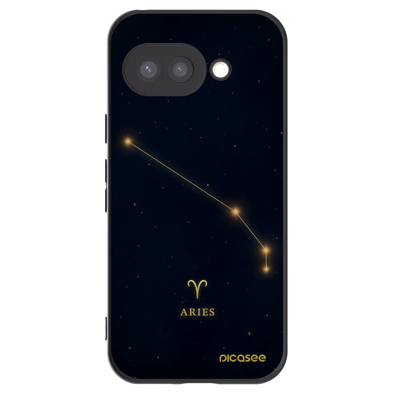 Silikonový černý obal pro Google Pixel 9a - ARIES
