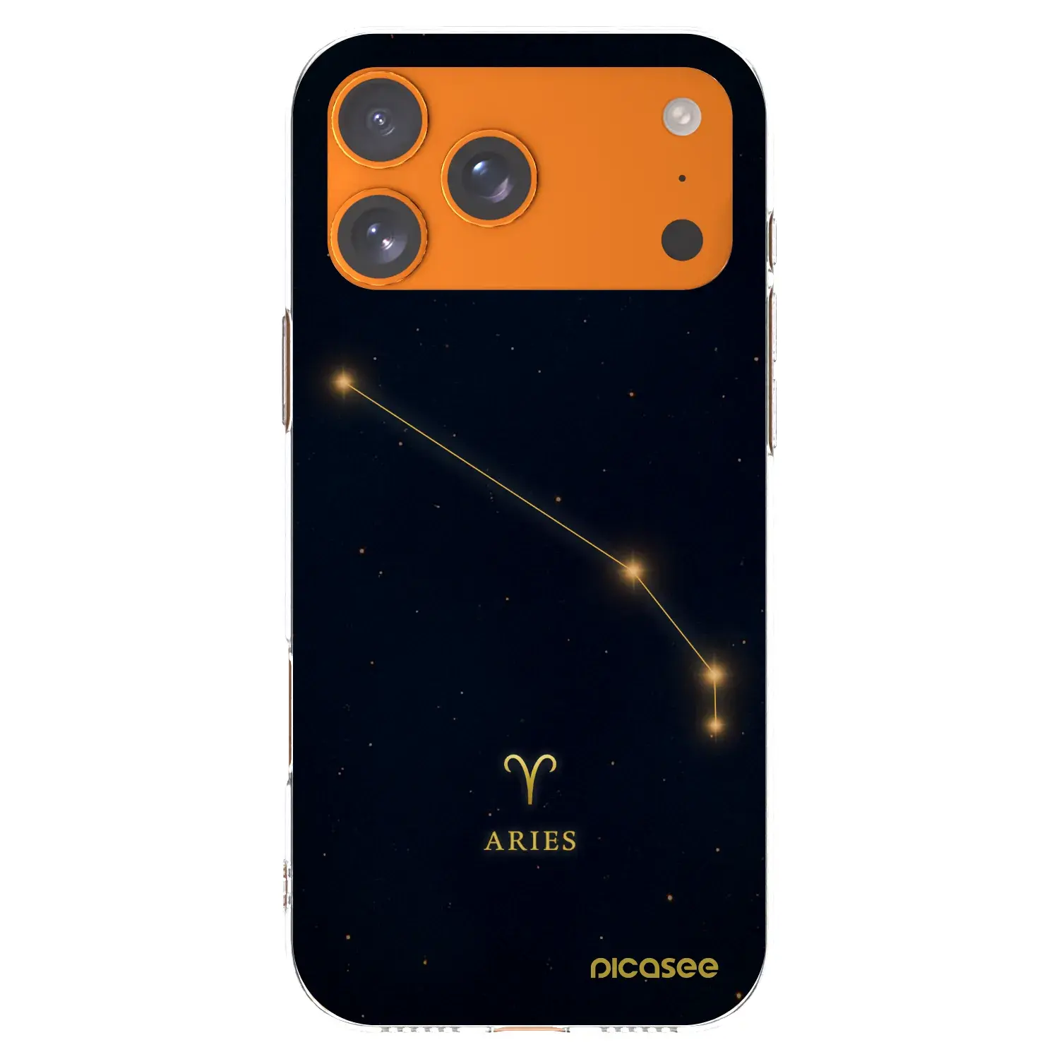 Silikonový průhledný obal pro Apple iPhone 17 Pro Max - ARIES
