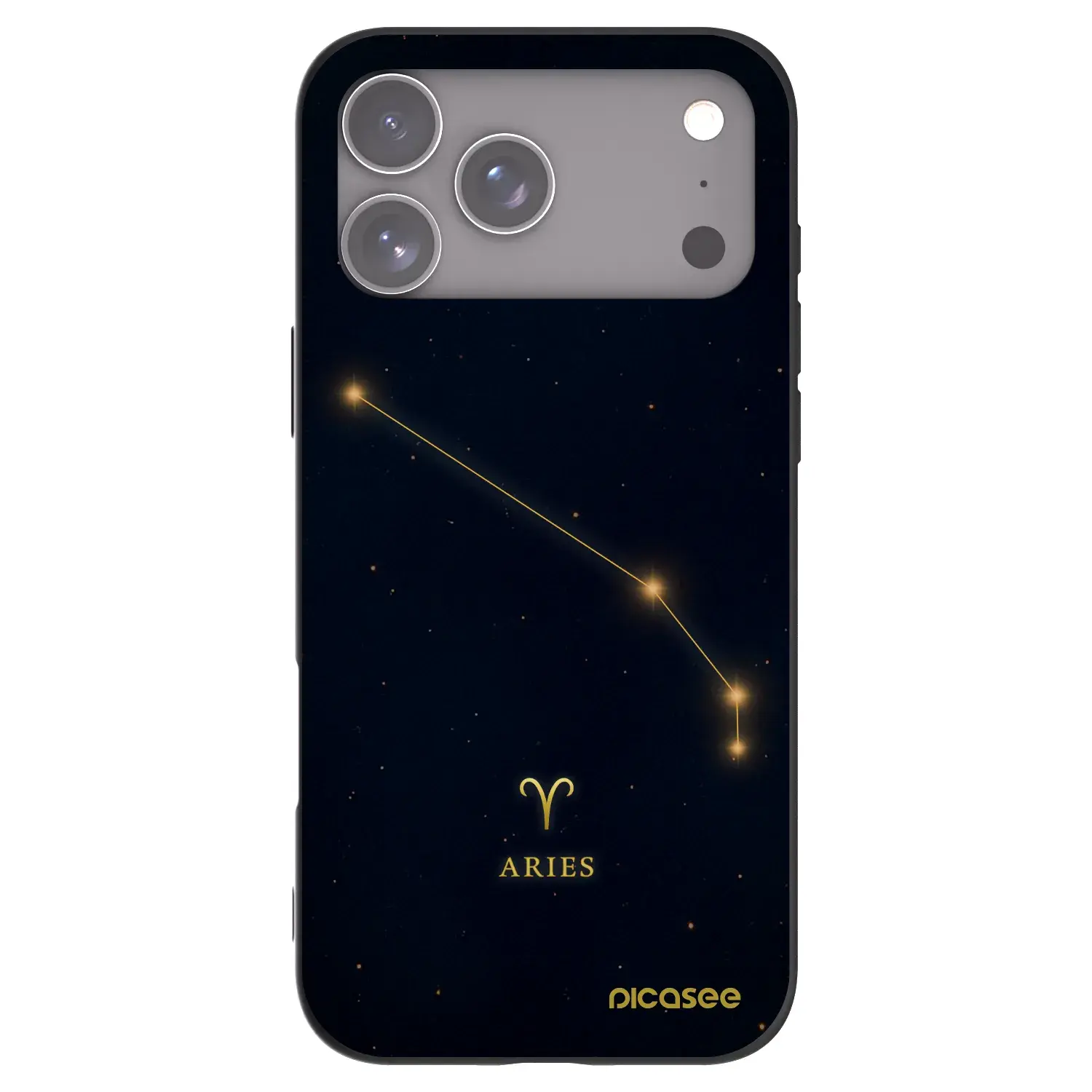 Silikonový černý obal pro Apple iPhone 17 Pro Max - ARIES